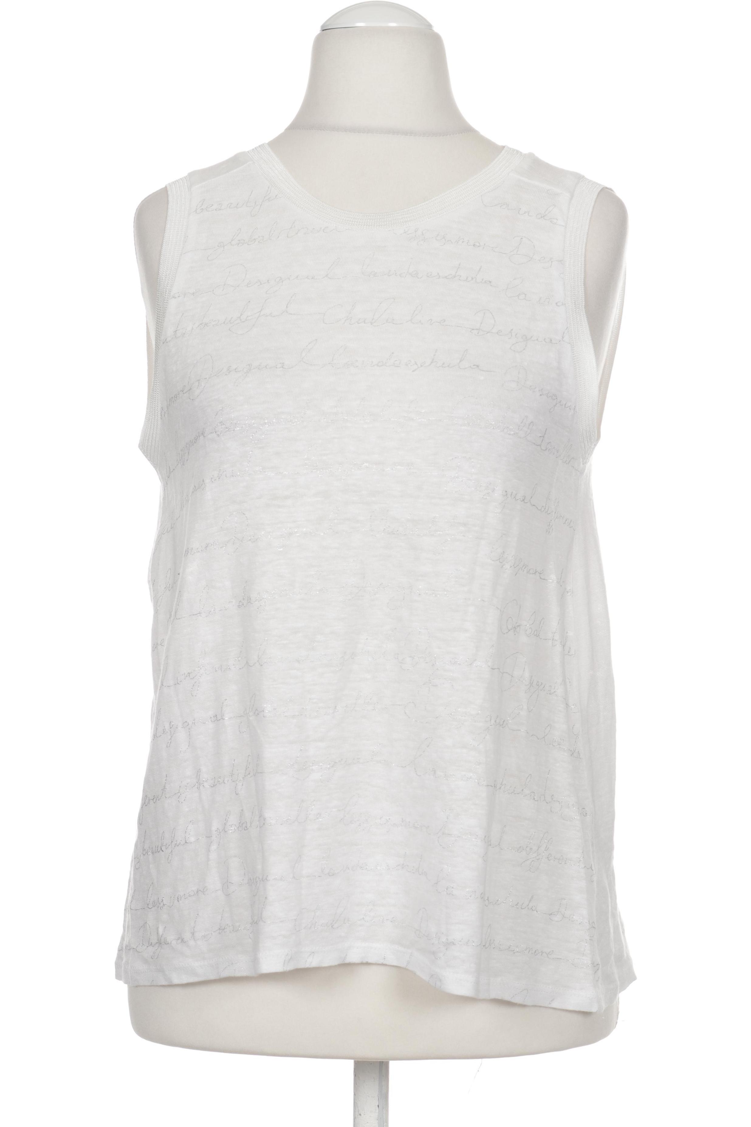 

Desigual Damen Top, weiß, Gr.