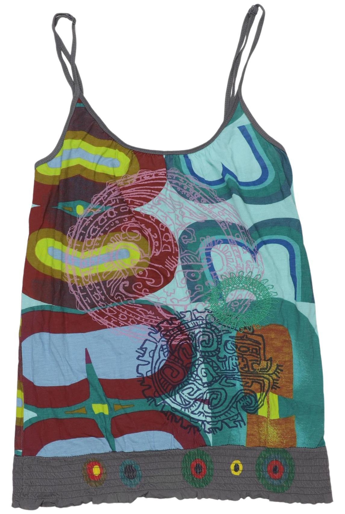 

Desigual Damen Top, türkis, Gr. 38