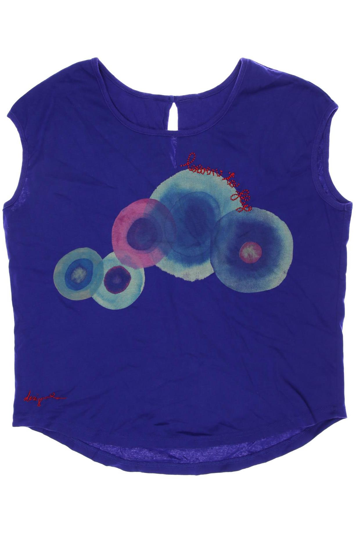 

Desigual Damen Top, blau