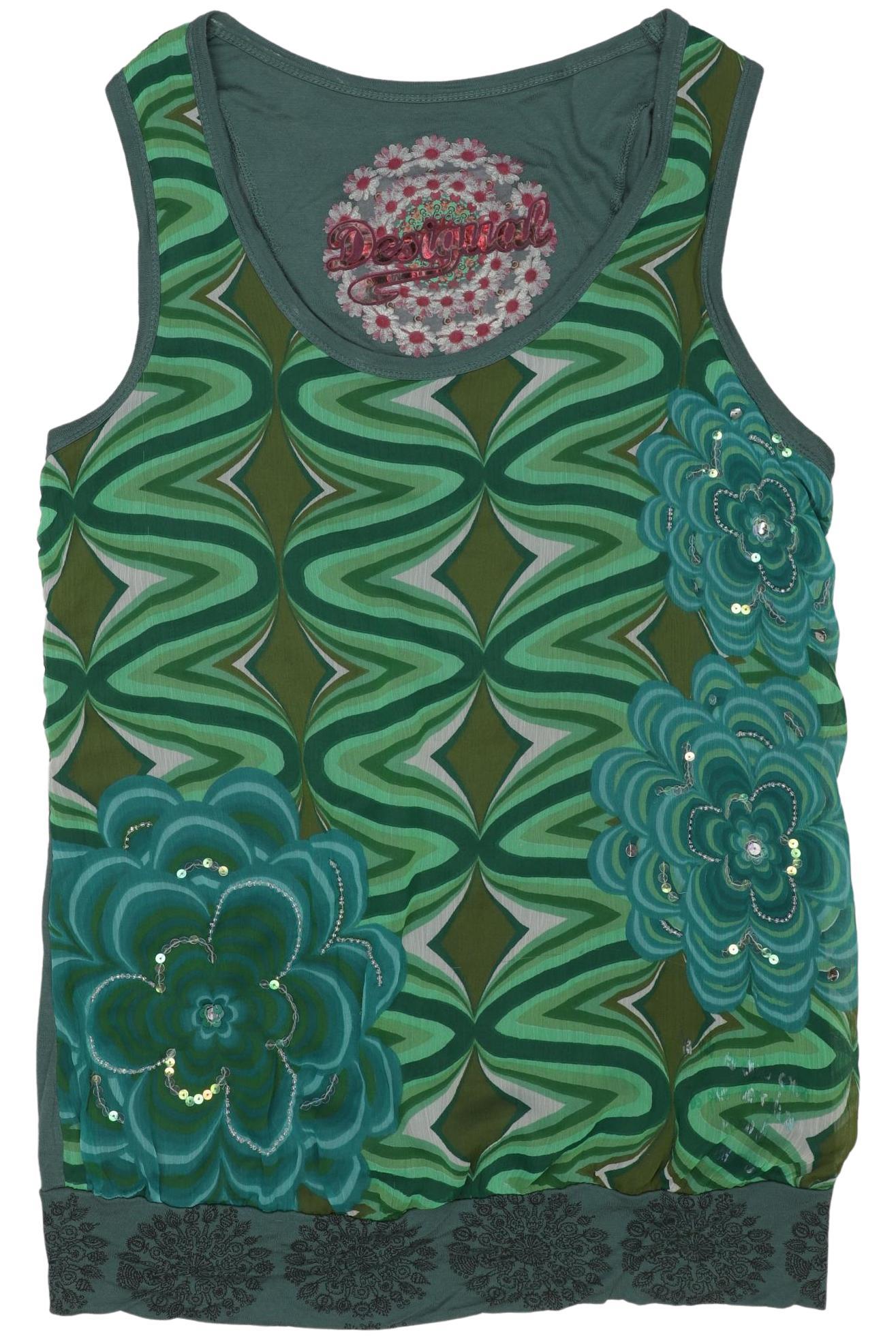 

Desigual Damen Top, grün, Gr. 42
