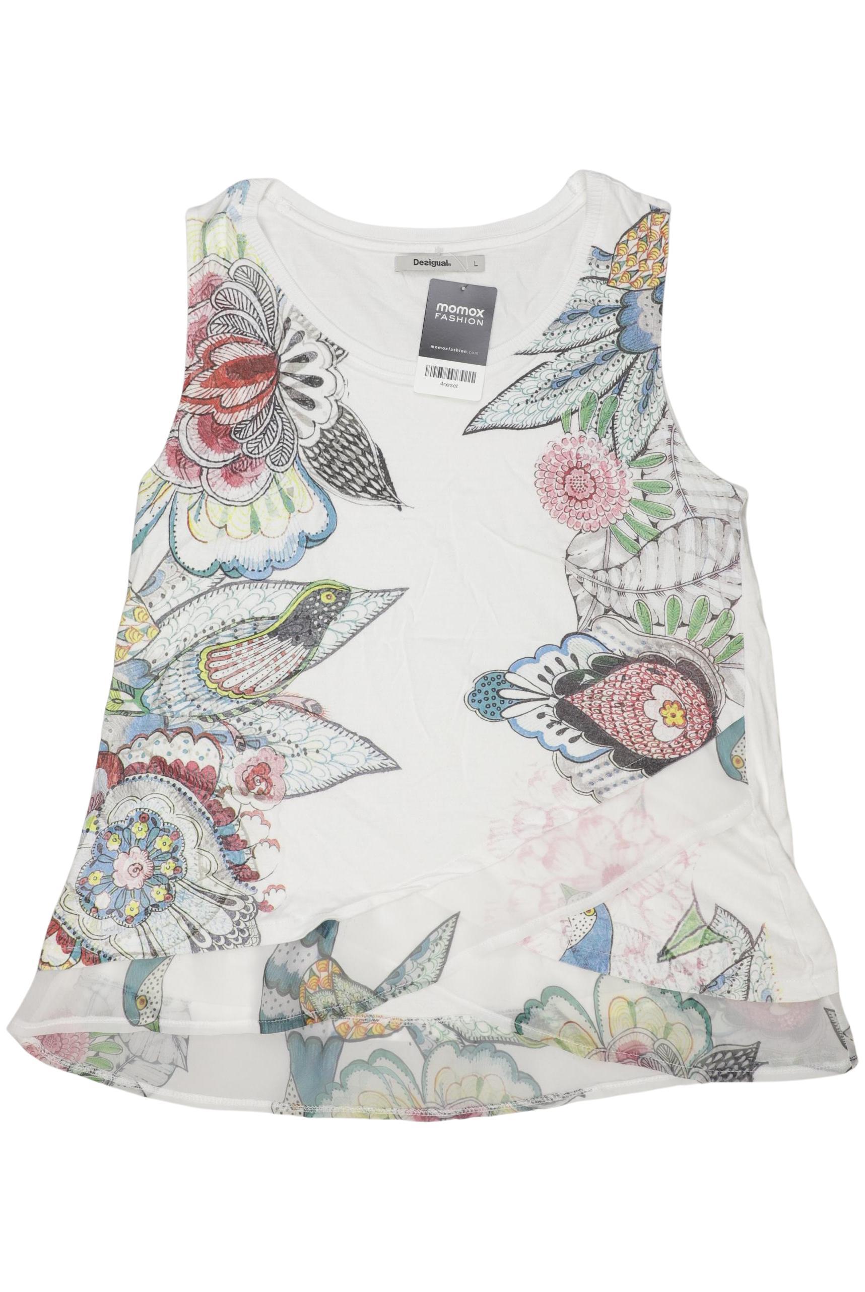 

Desigual Damen Top, weiß, Gr. 42