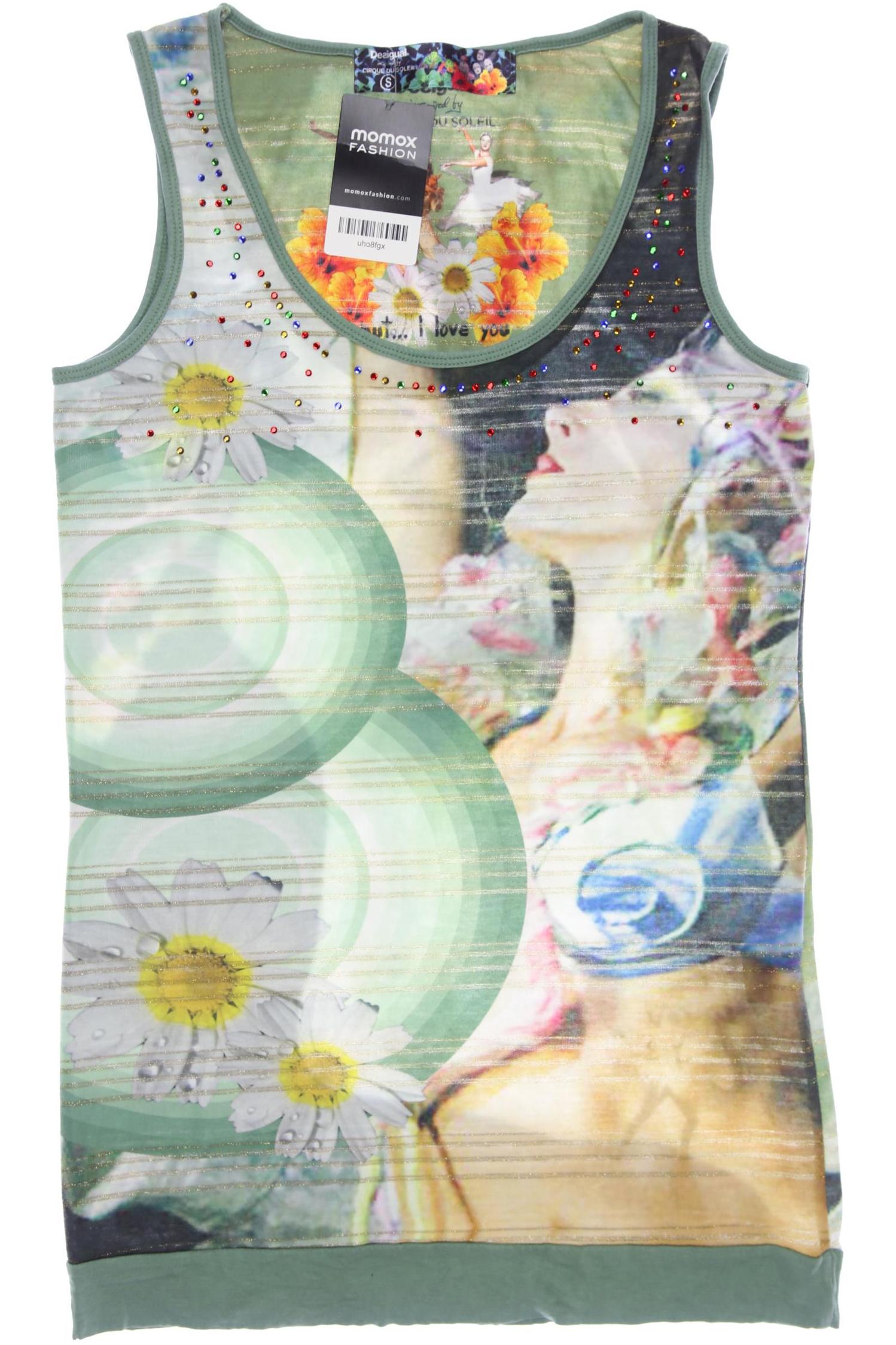 

Desigual Damen Top, grün, Gr. 36