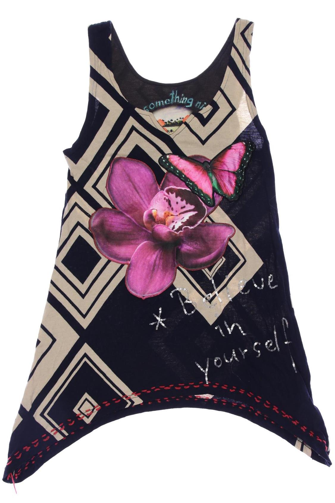 

Desigual Damen Top, marineblau, Gr. 34