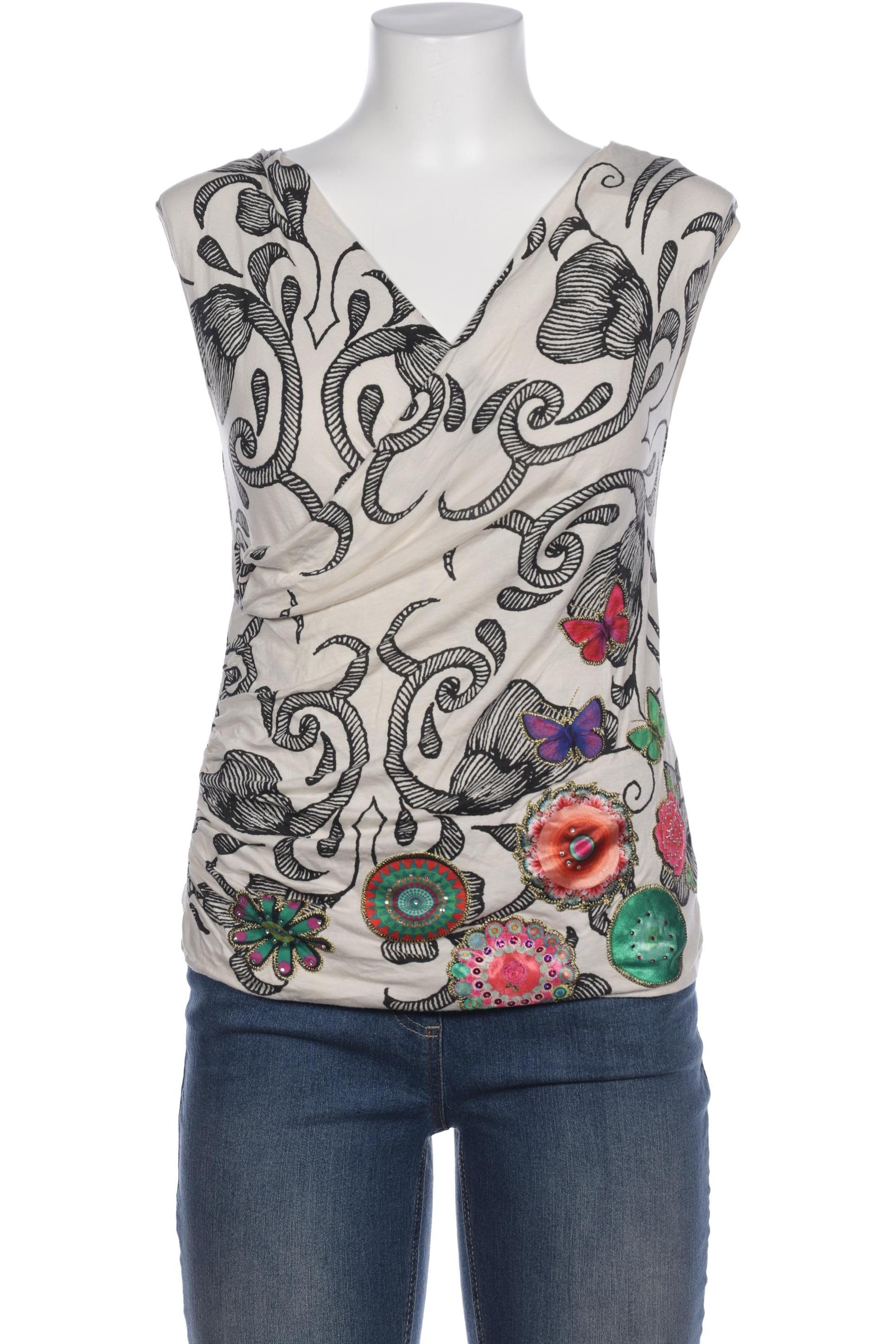 

Desigual Damen Top, beige, Gr. 38