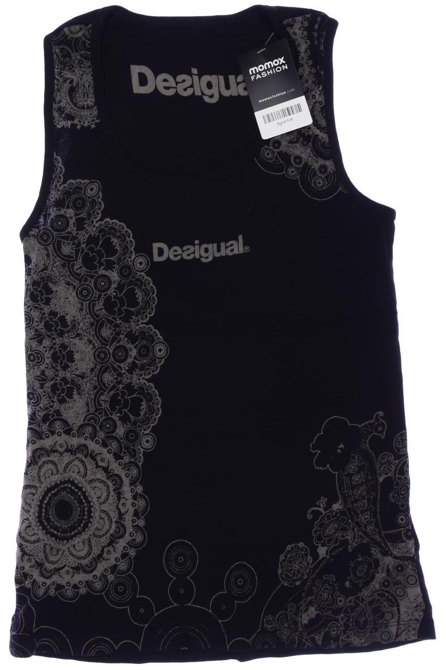 

Desigual Damen Top, schwarz, Gr. 38