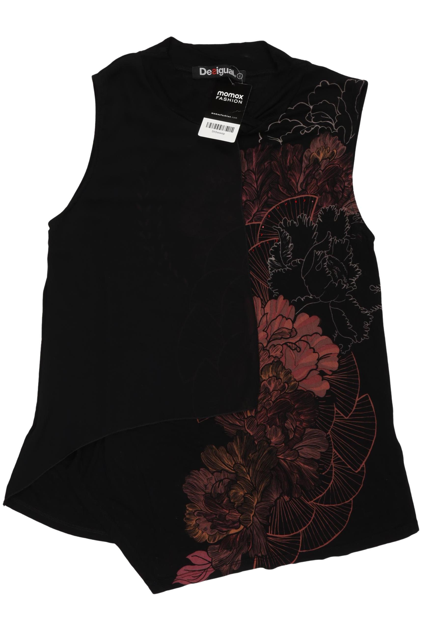 

Desigual Damen Top, schwarz, Gr. 42