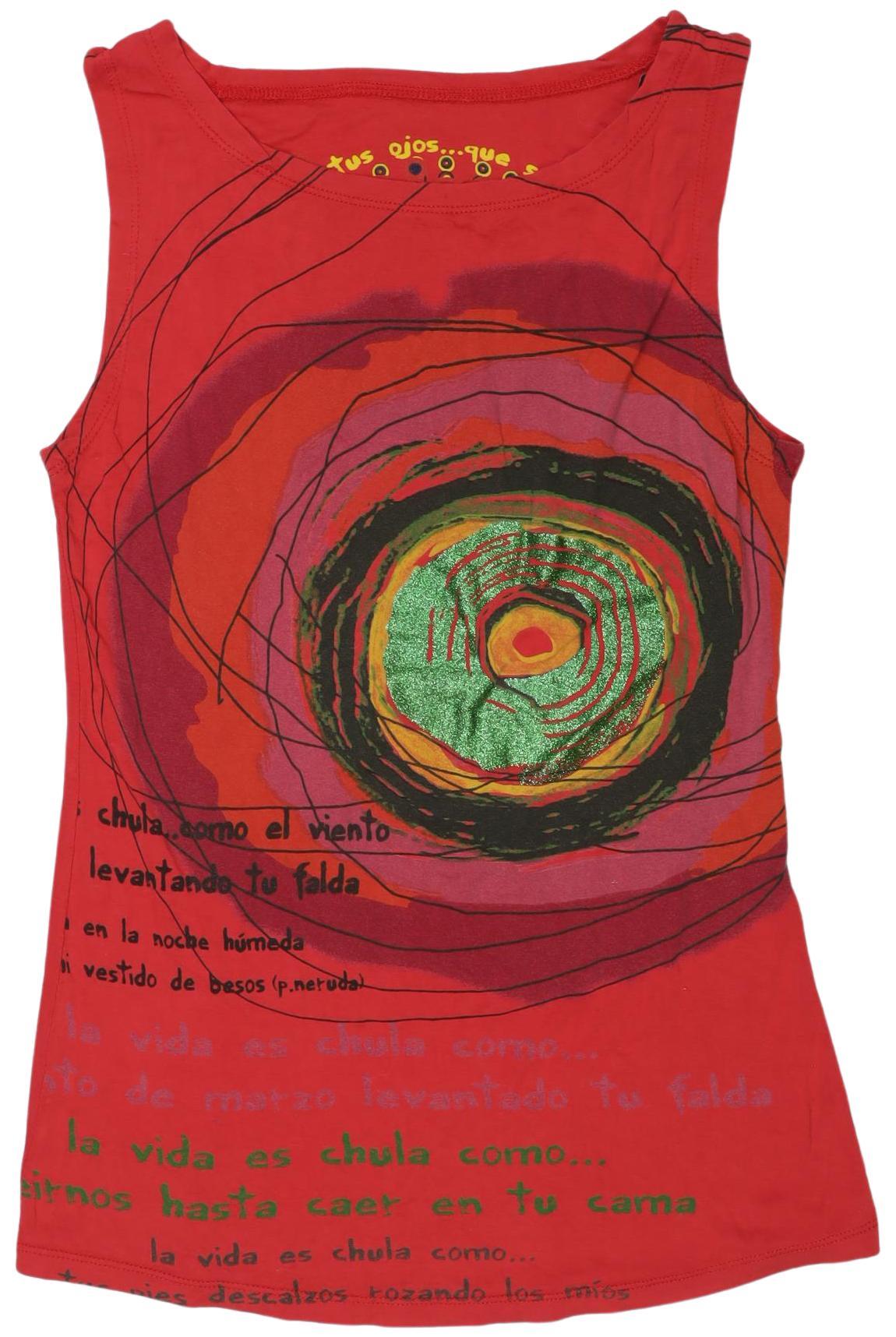 

Desigual Damen Top, rot, Gr. 36
