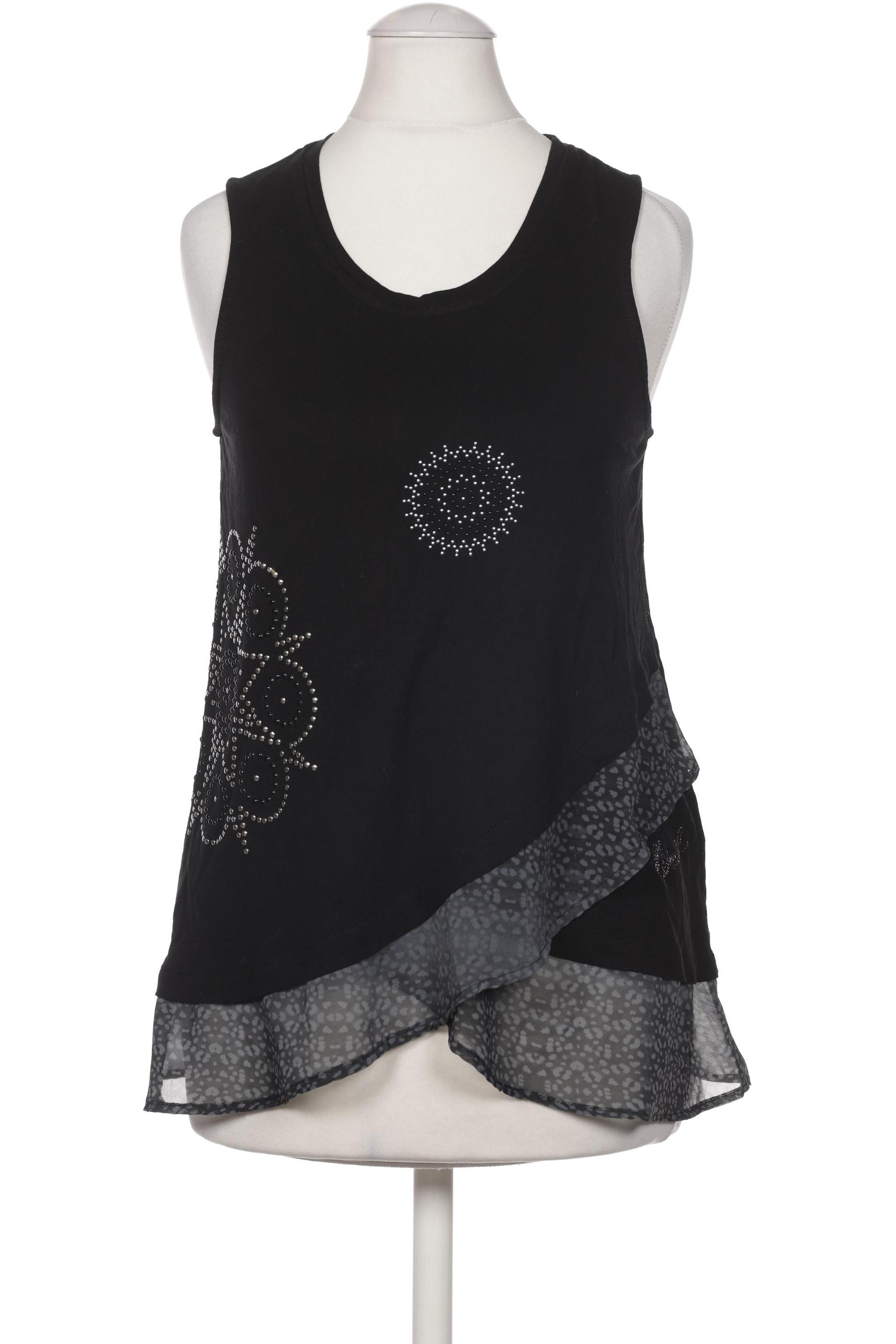 

Desigual Damen Top, schwarz, Gr. 34