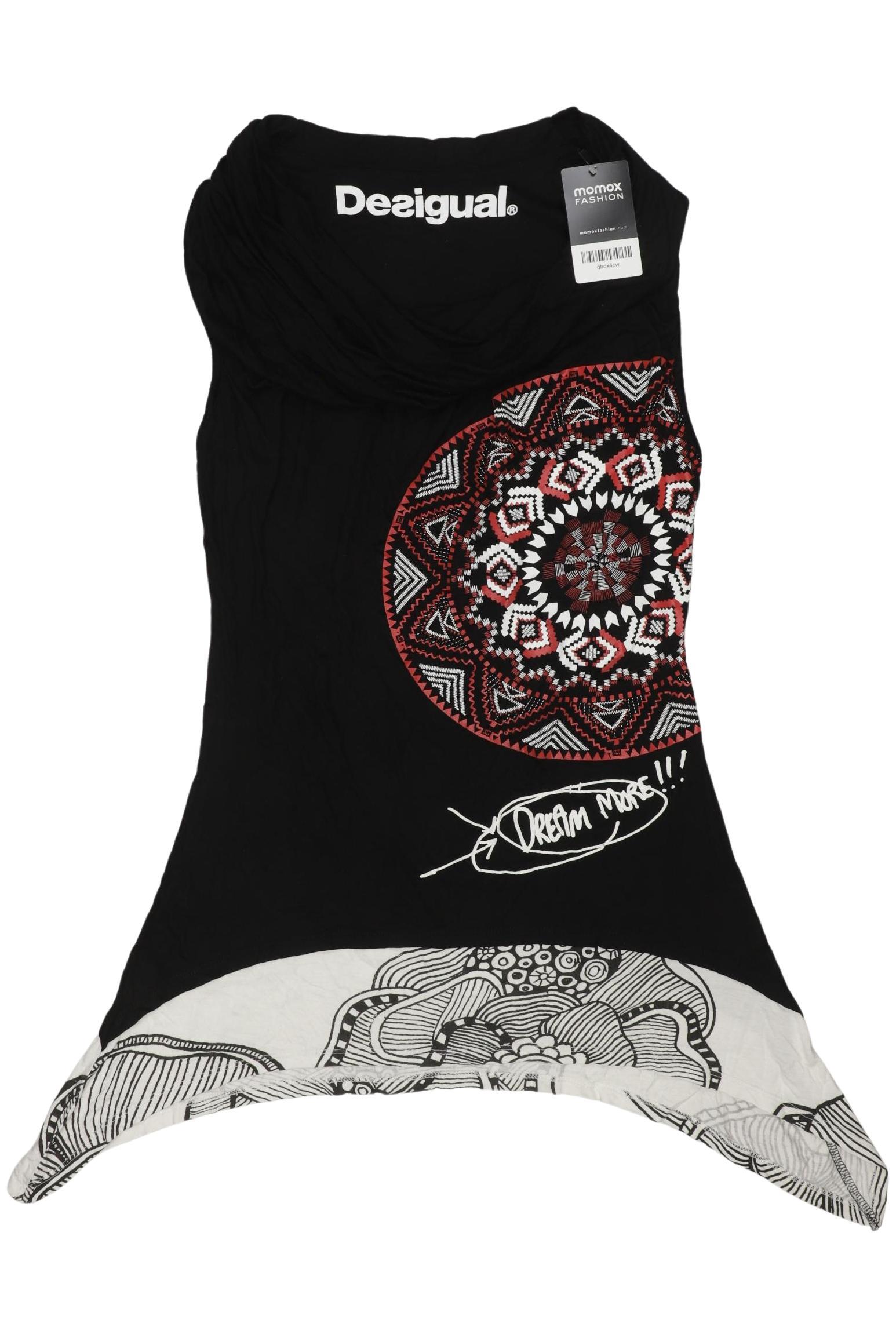 

Desigual Damen Top, schwarz, Gr. 38