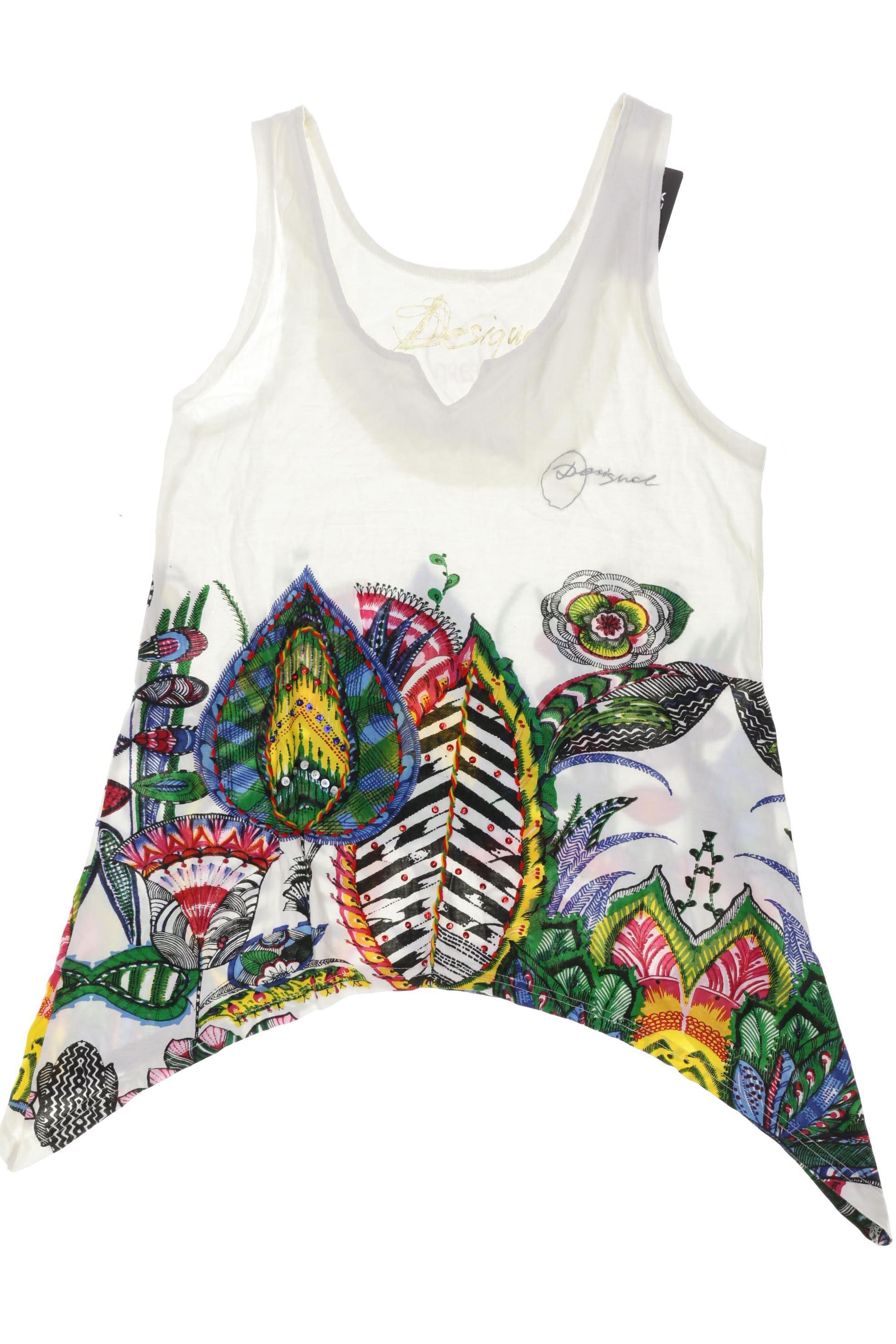 

Desigual Damen Top, weiß, Gr.
