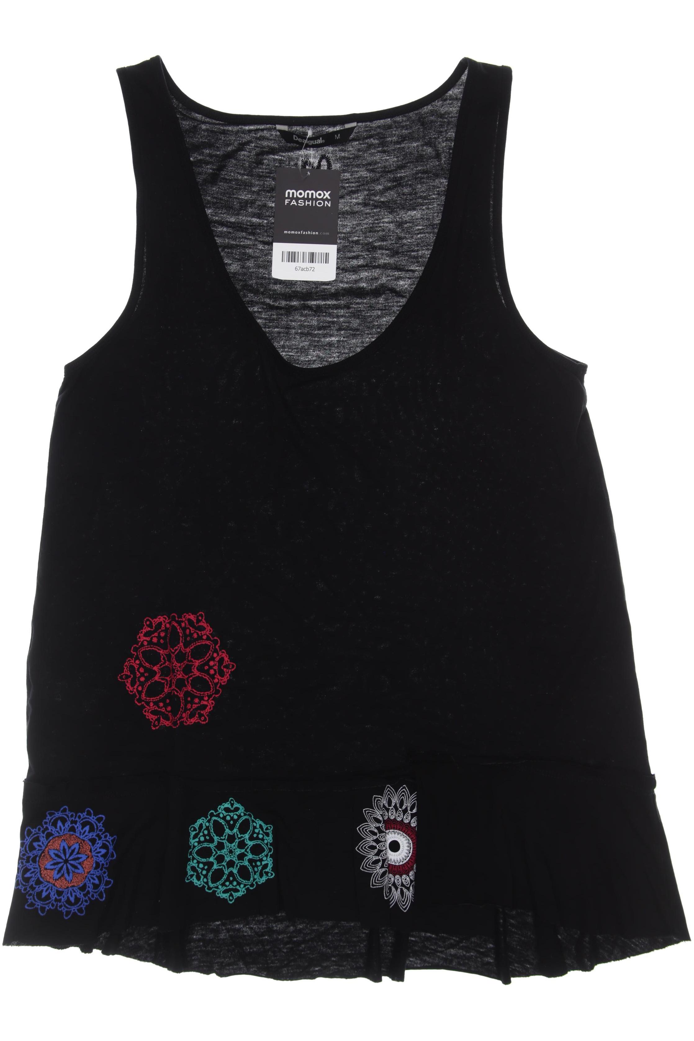 

Desigual Damen Top, schwarz, Gr.