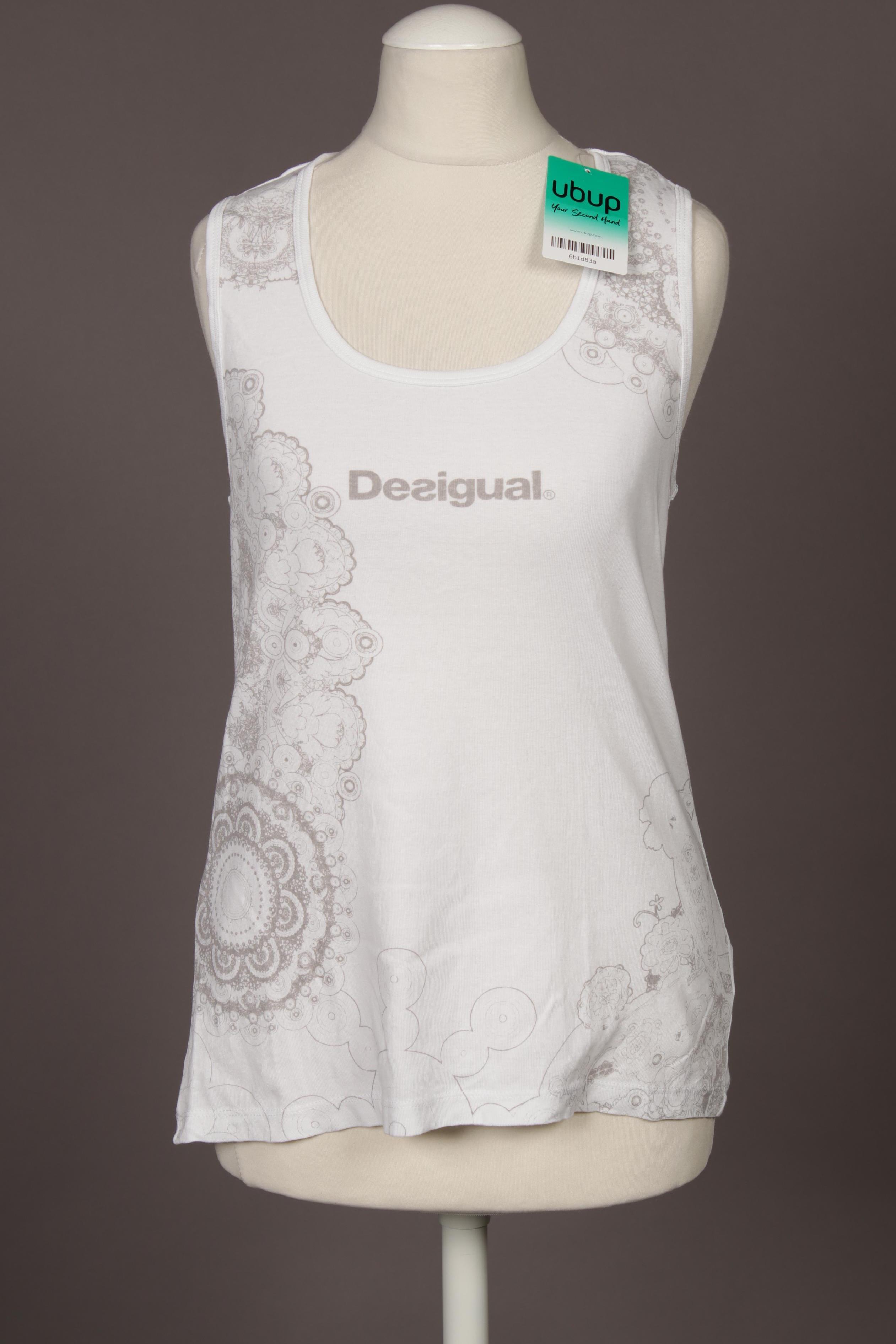 

Desigual Damen Top, weiß, Gr.
