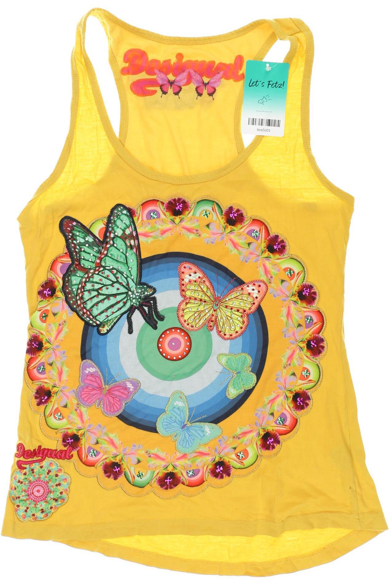 

Desigual Damen Top, gelb, Gr.