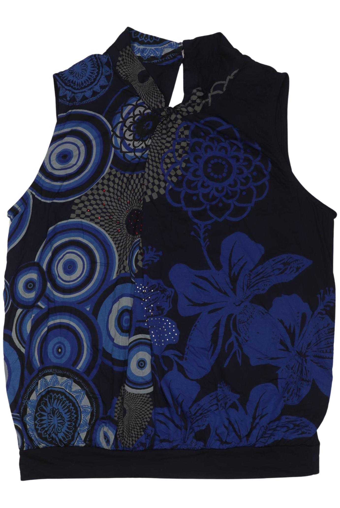 

Desigual Damen Top, marineblau, Gr. 44