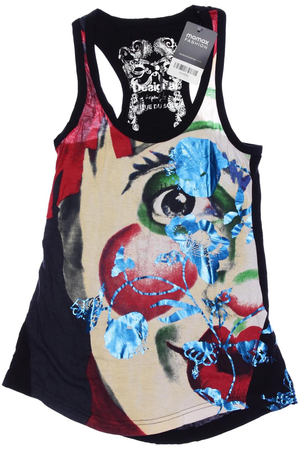 

Desigual Damen Top, mehrfarbig, Gr. 34