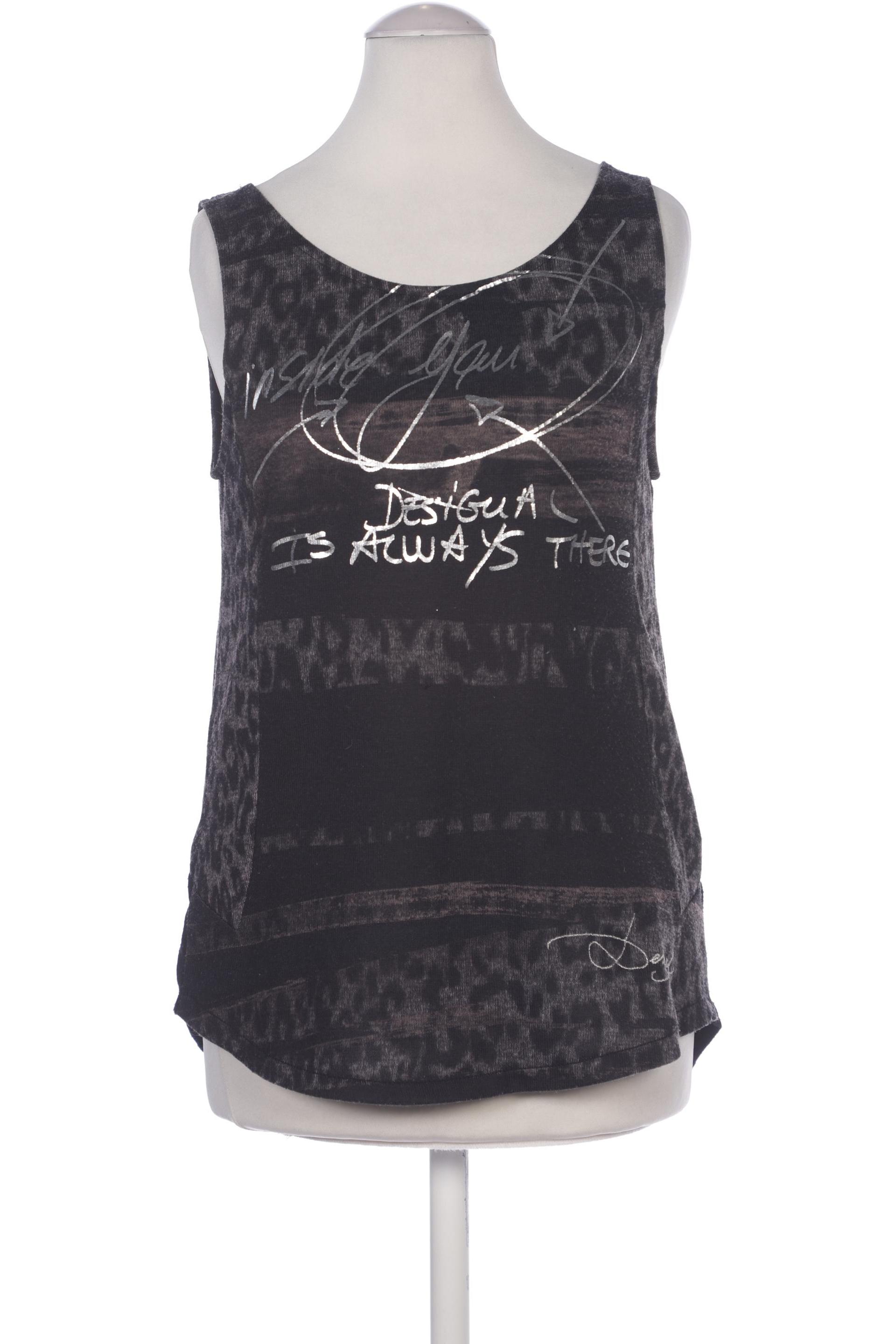 

Desigual Damen Top, schwarz, Gr. 36