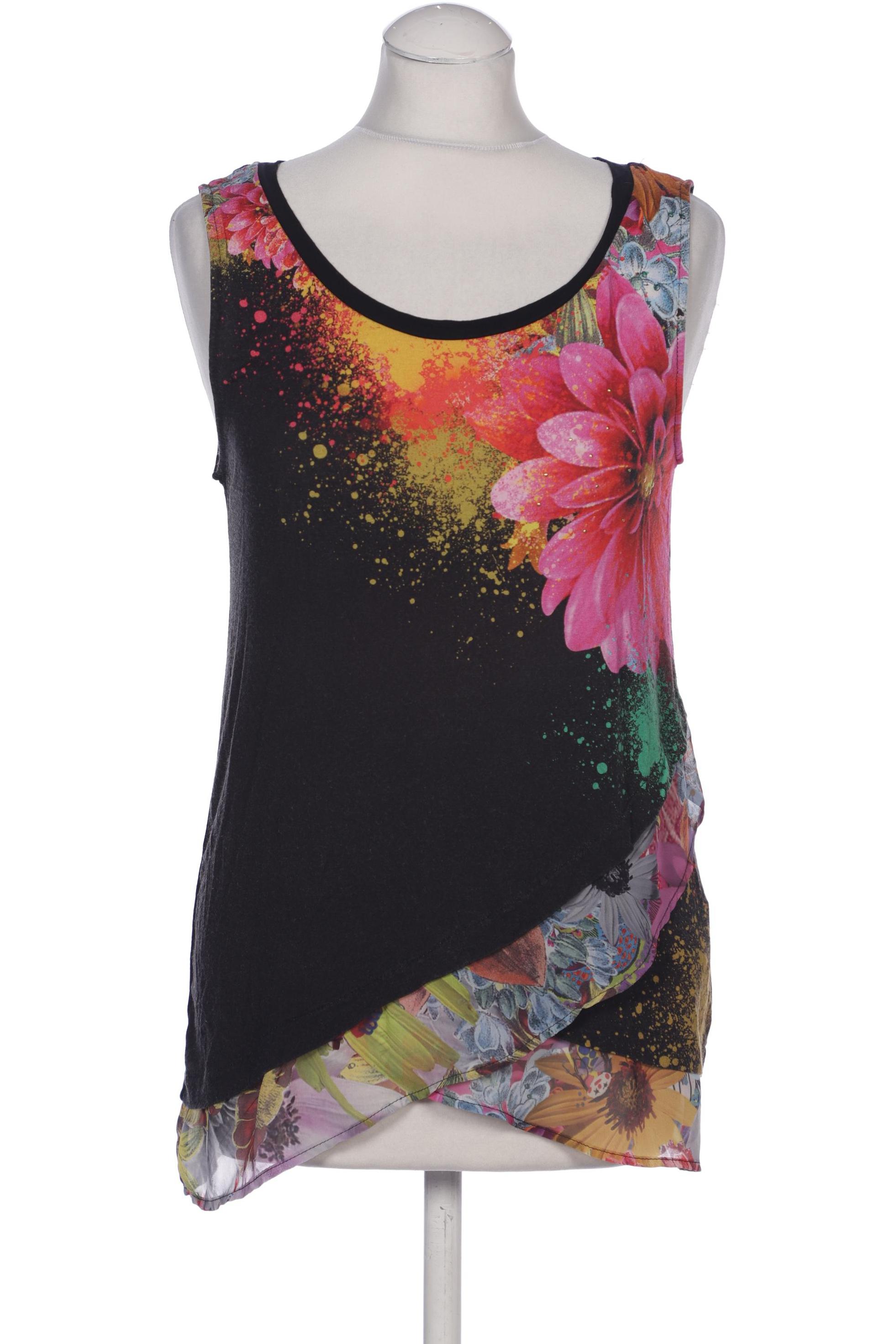 

Desigual Damen Top, schwarz, Gr. 38