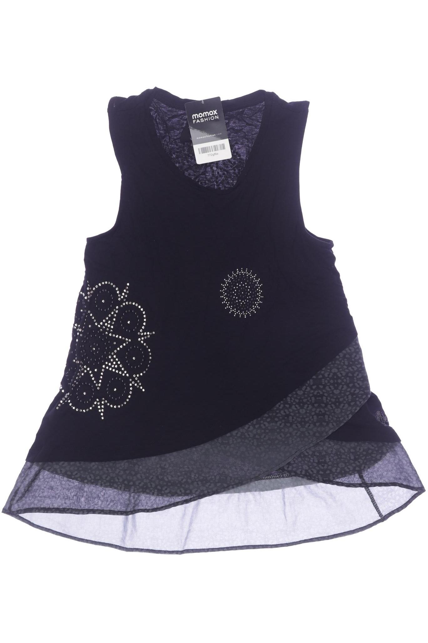 

Desigual Damen Top, schwarz, Gr. 42