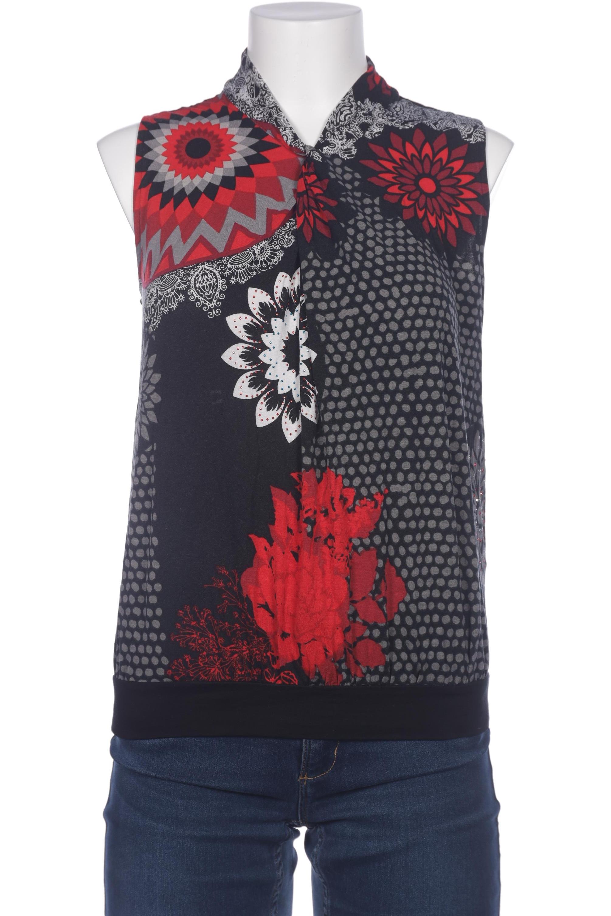 

Desigual Damen Top, schwarz, Gr. 38