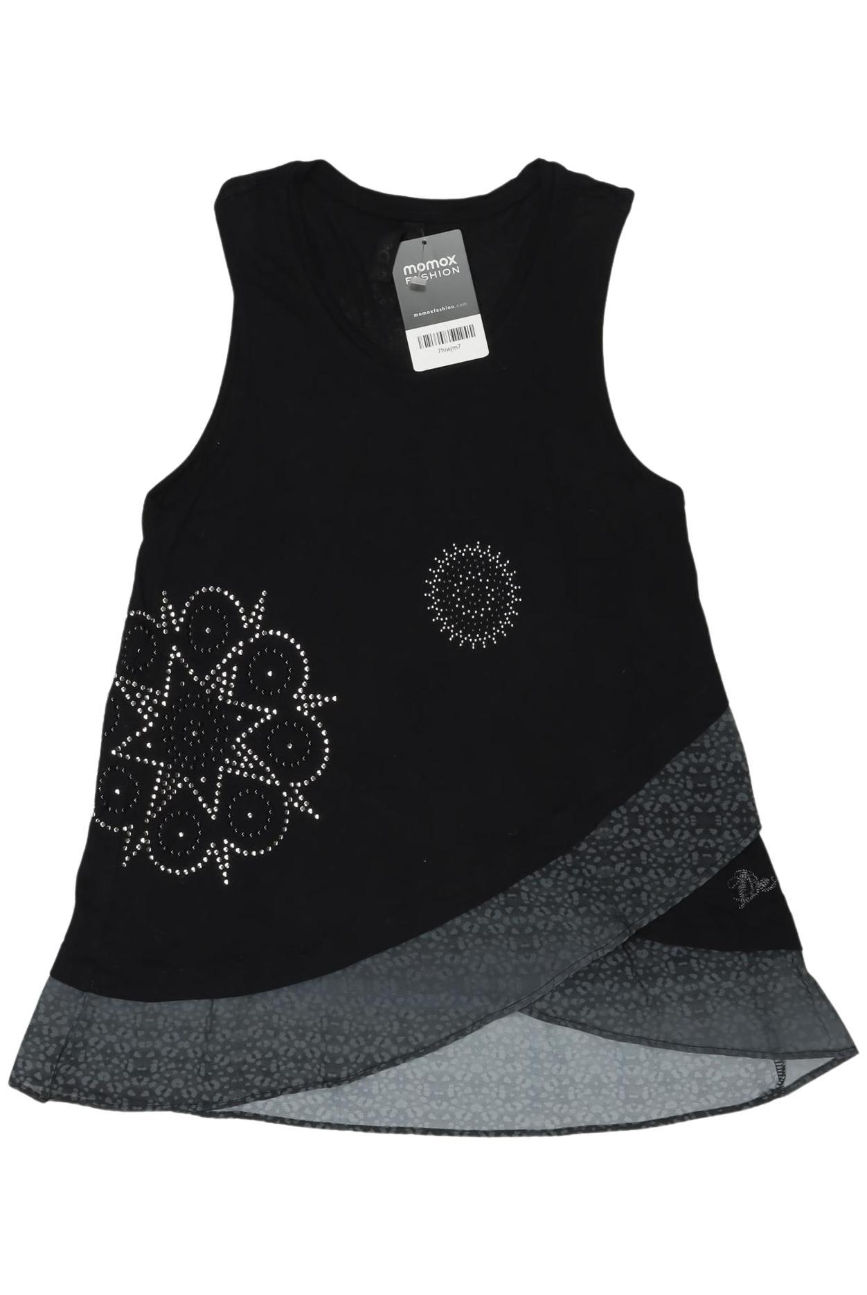 

Desigual Damen Top, schwarz, Gr. 36