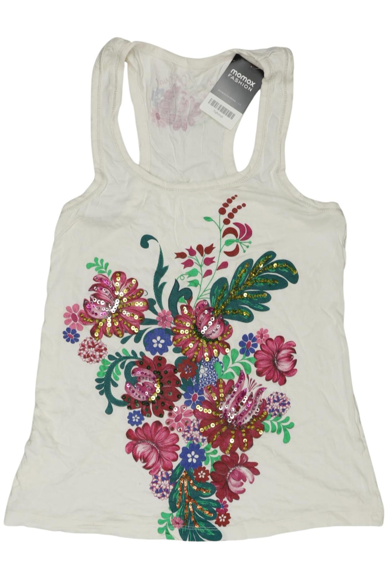 

Desigual Damen Top, cremeweiß, Gr. 42
