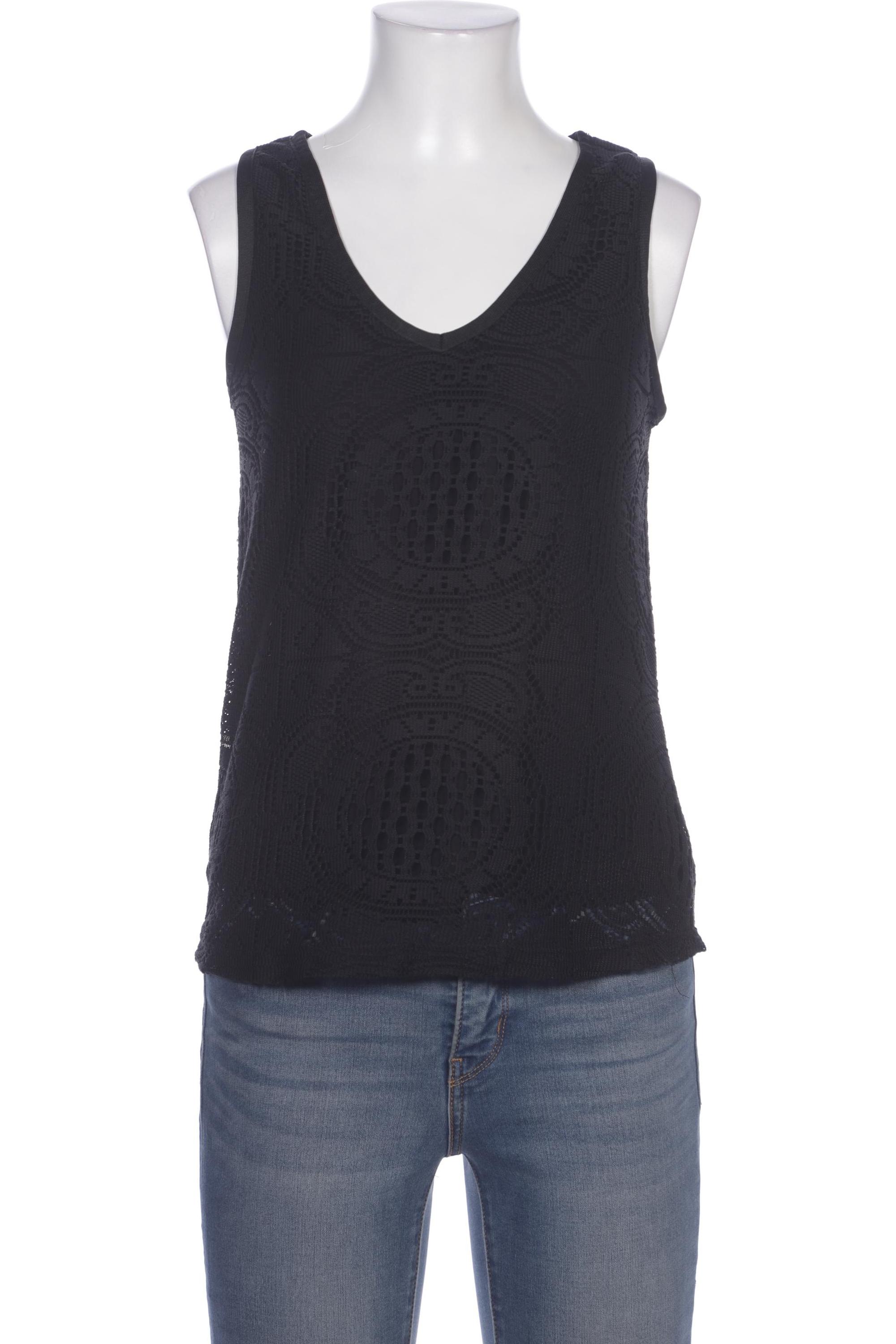 

Desigual Damen Top, schwarz, Gr. 38