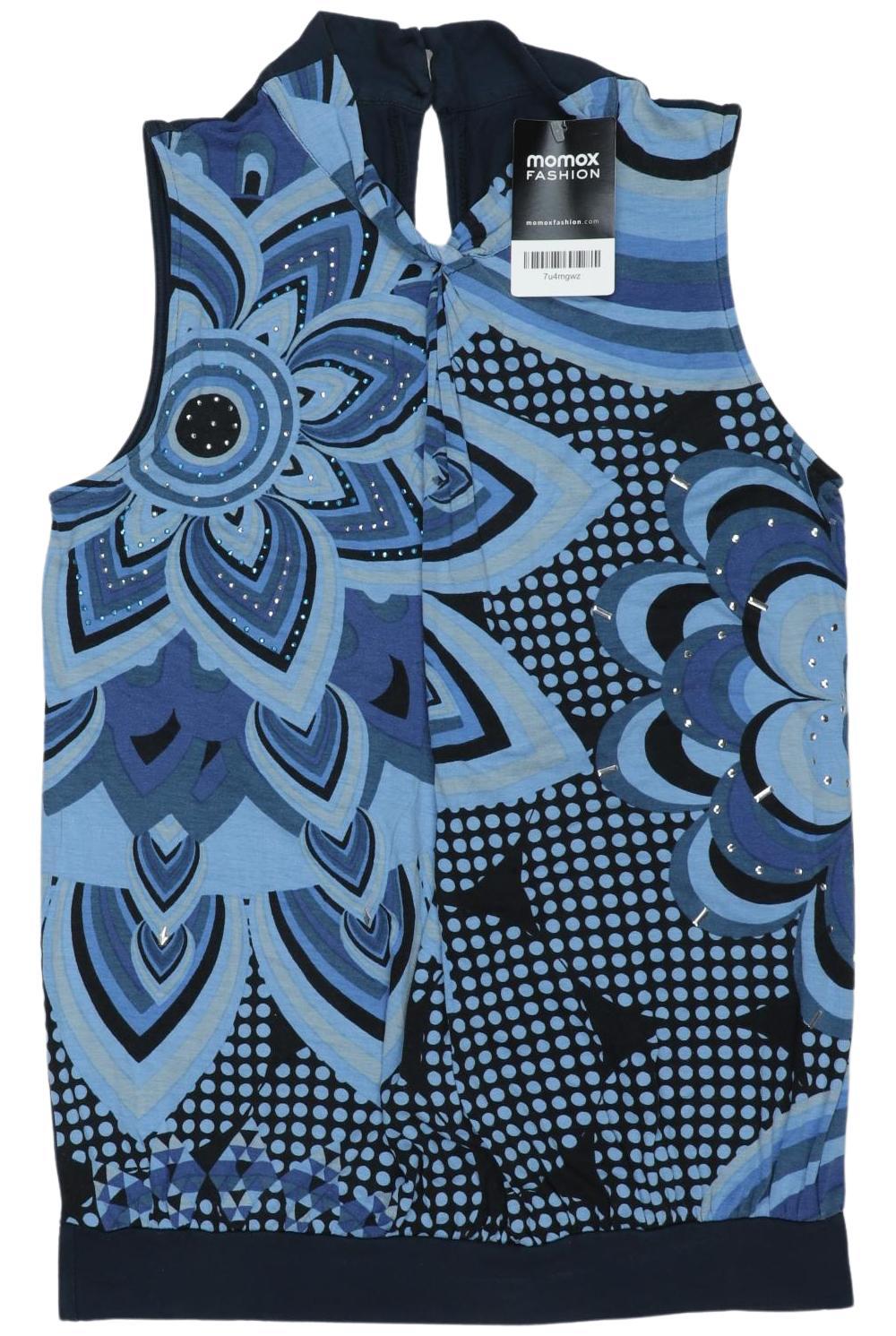 

Desigual Damen Top, marineblau, Gr. 36