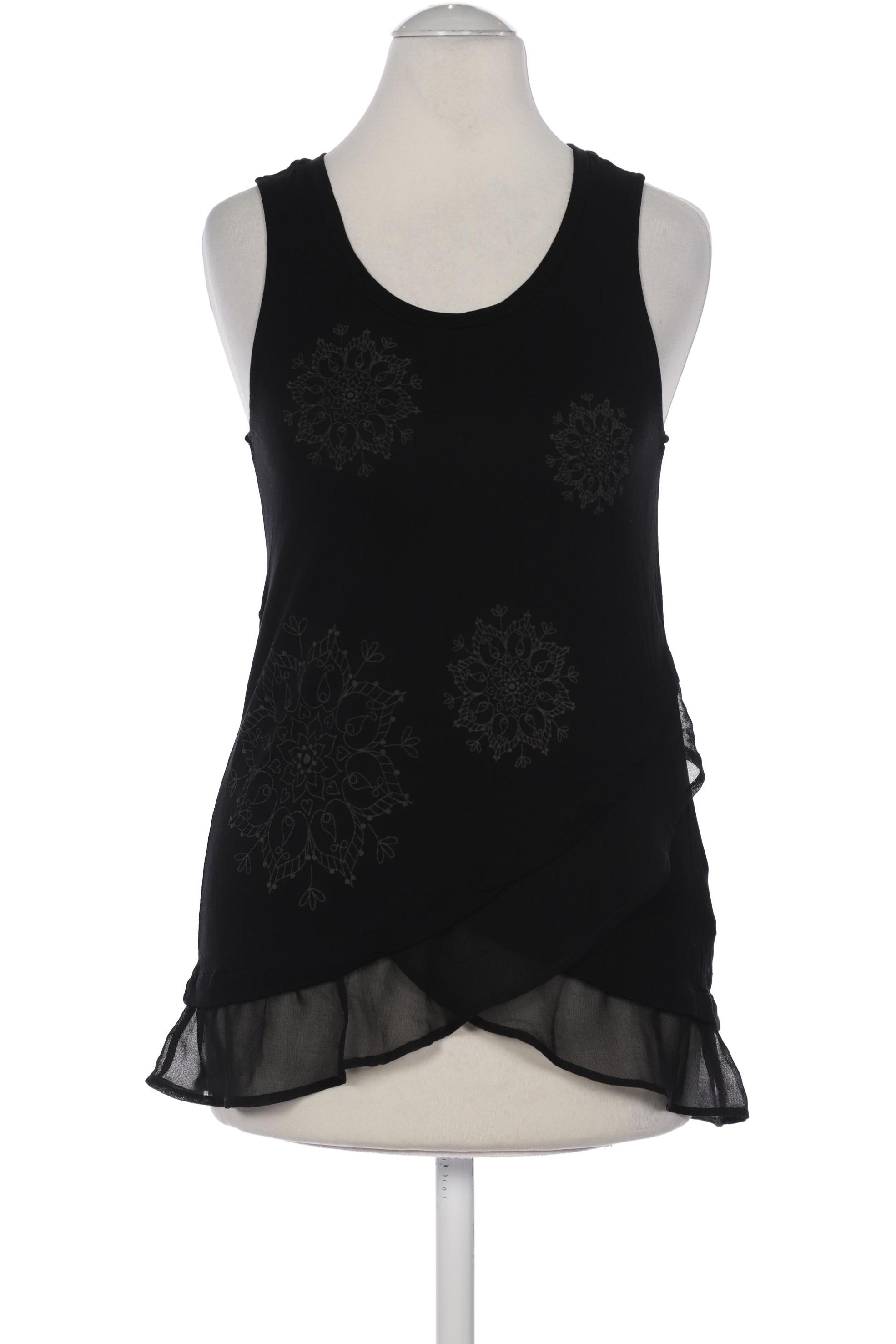 

Desigual Damen Top, schwarz, Gr. 36