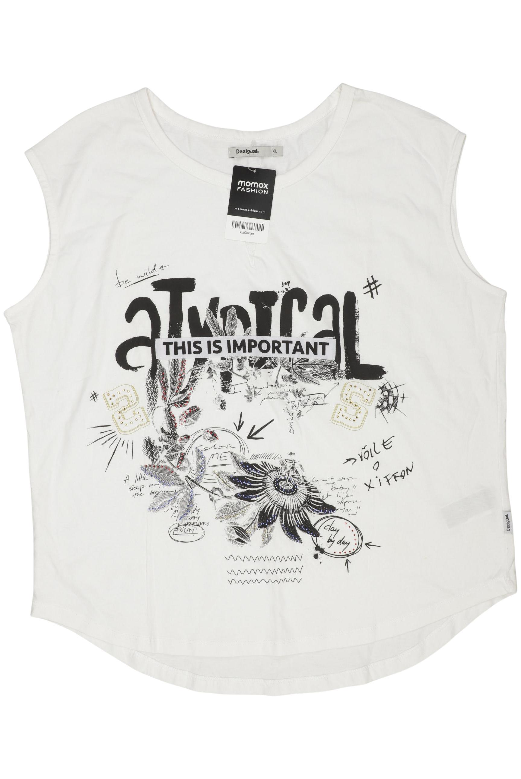 

Desigual Damen Top, weiß, Gr. 44