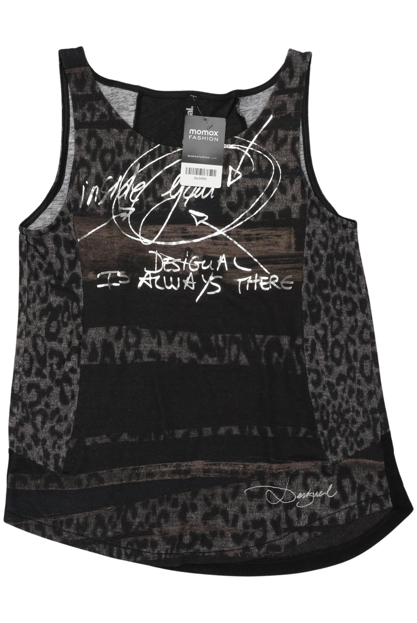 

Desigual Damen Top, schwarz, Gr. 38