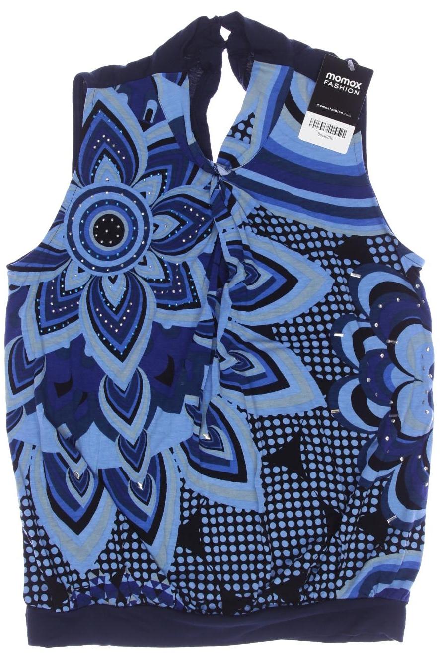 

Desigual Damen Top, marineblau, Gr. 38