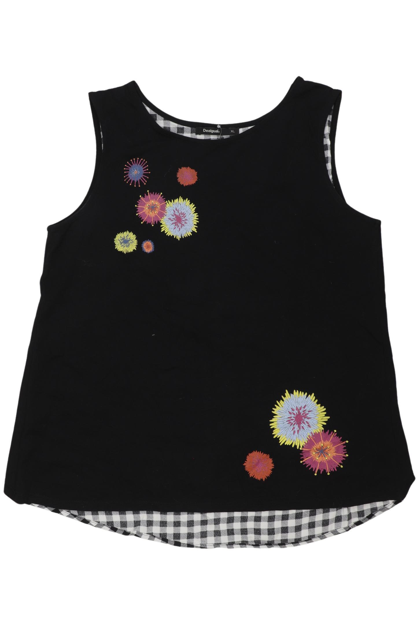 

Desigual Damen Top, schwarz, Gr. 44