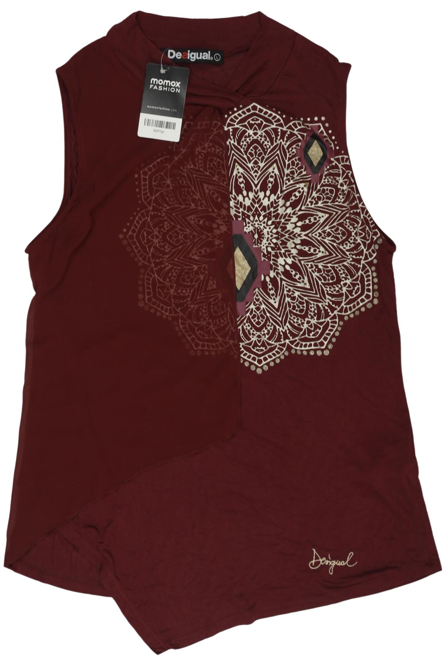 

Desigual Damen Top, bordeaux, Gr. 42