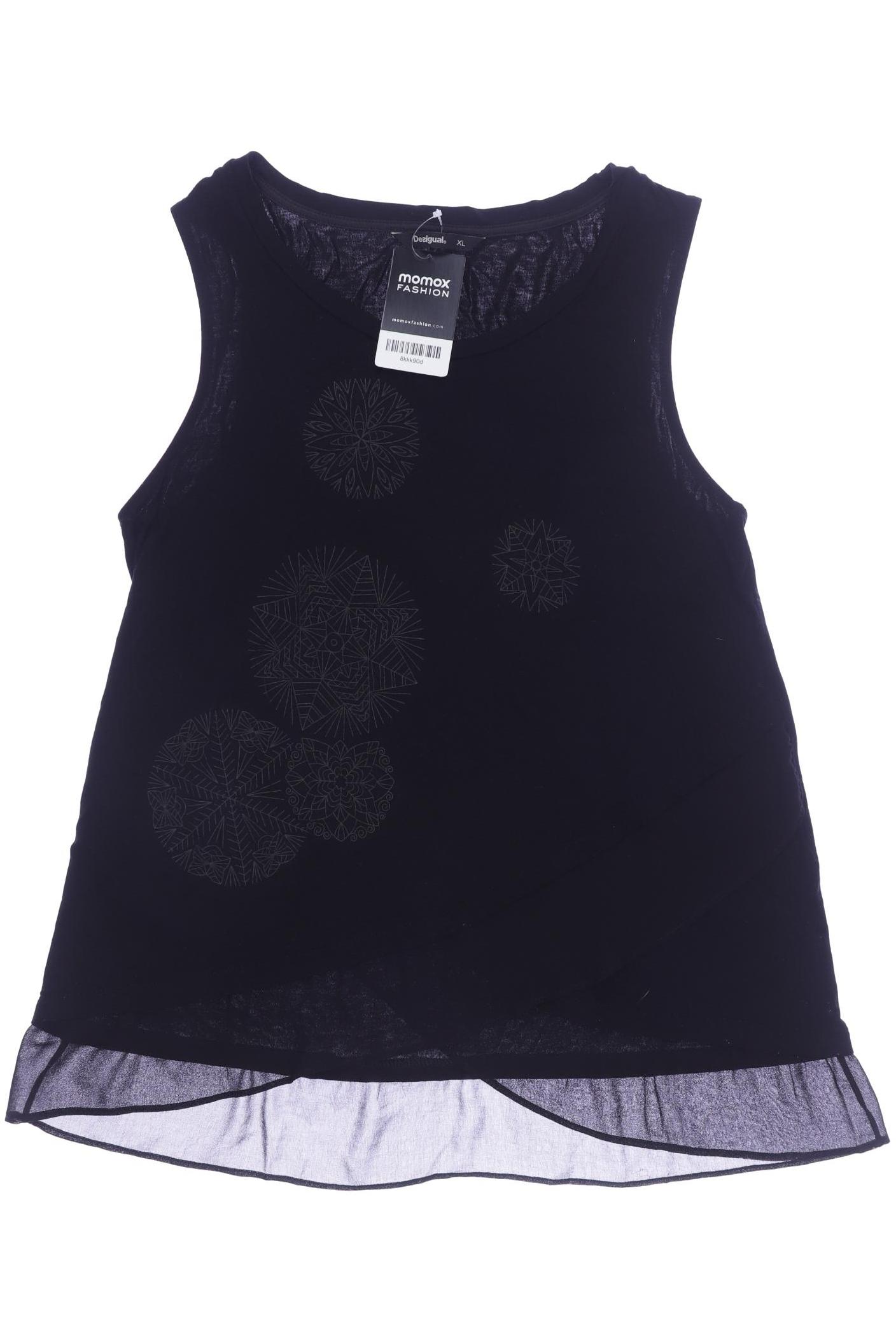 

Desigual Damen Top, schwarz, Gr. 44