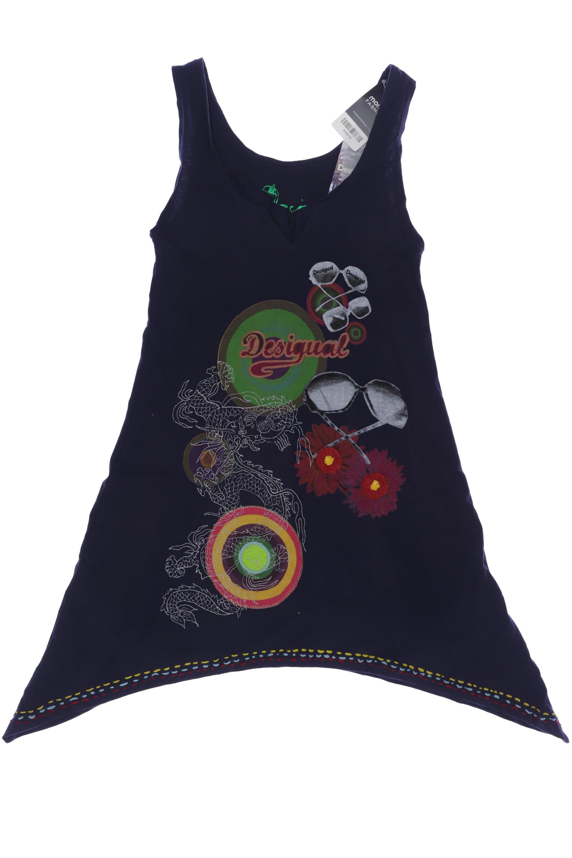 

Desigual Damen Top, marineblau, Gr. 38