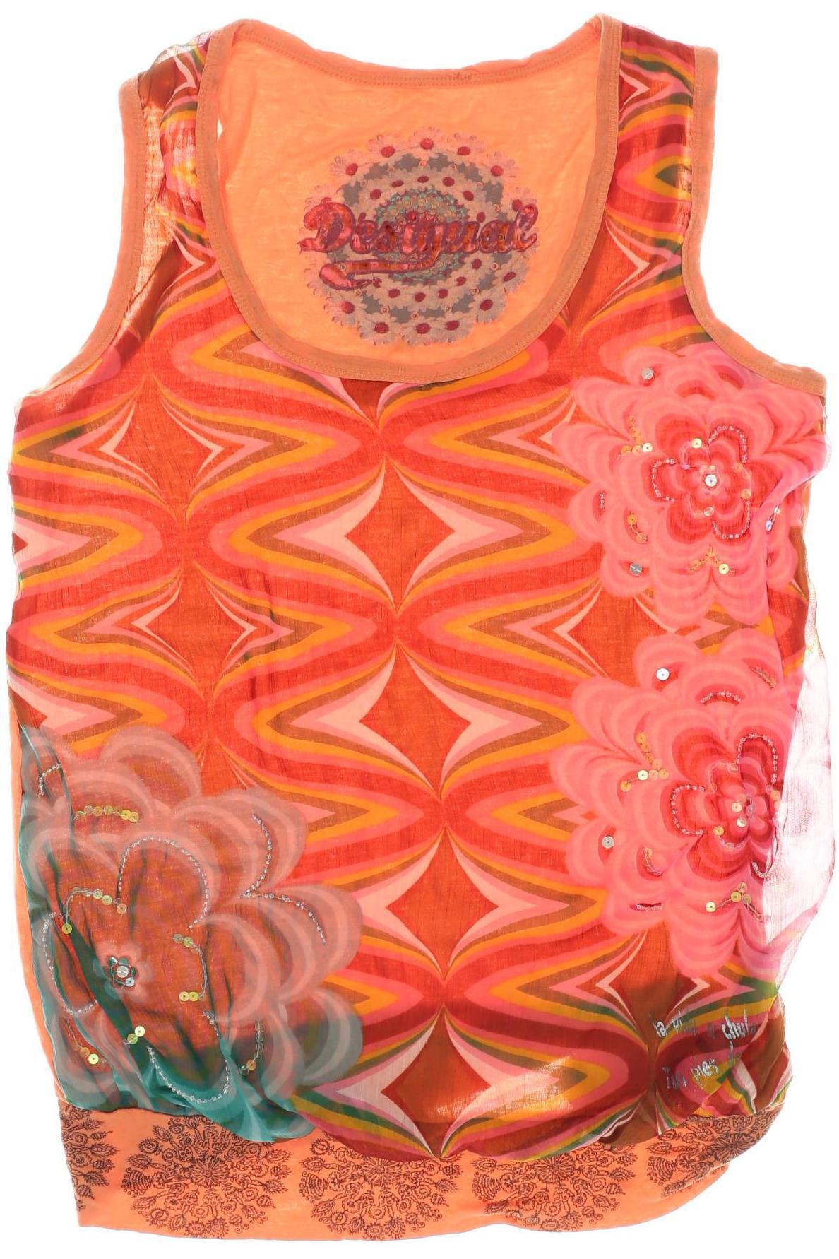 

Desigual Damen Top, orange, Gr.