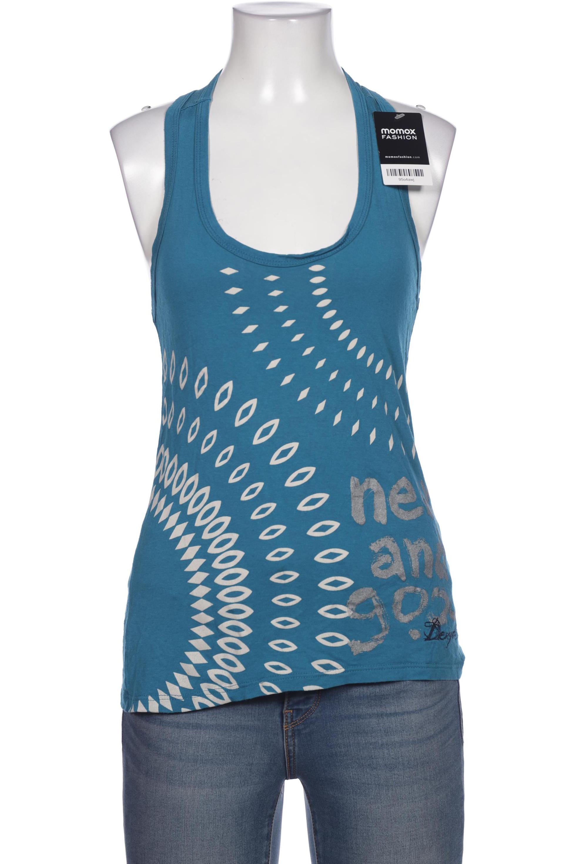 

Desigual Damen Top, blau