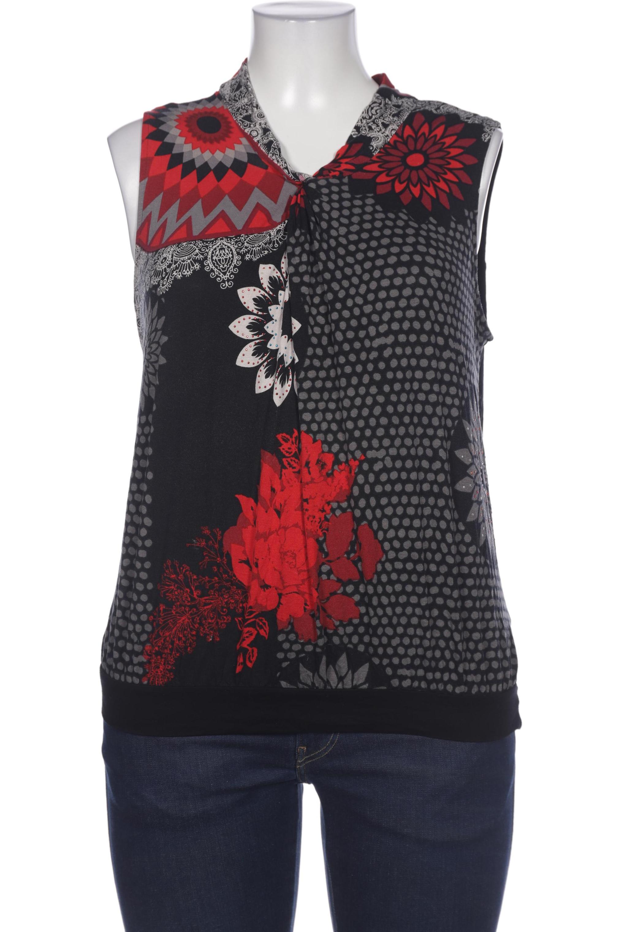 

Desigual Damen Top, schwarz, Gr. 44