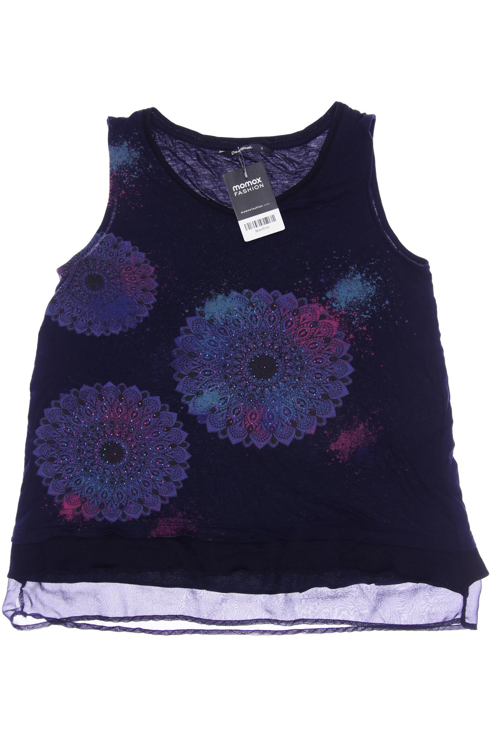 

Desigual Damen Top, marineblau