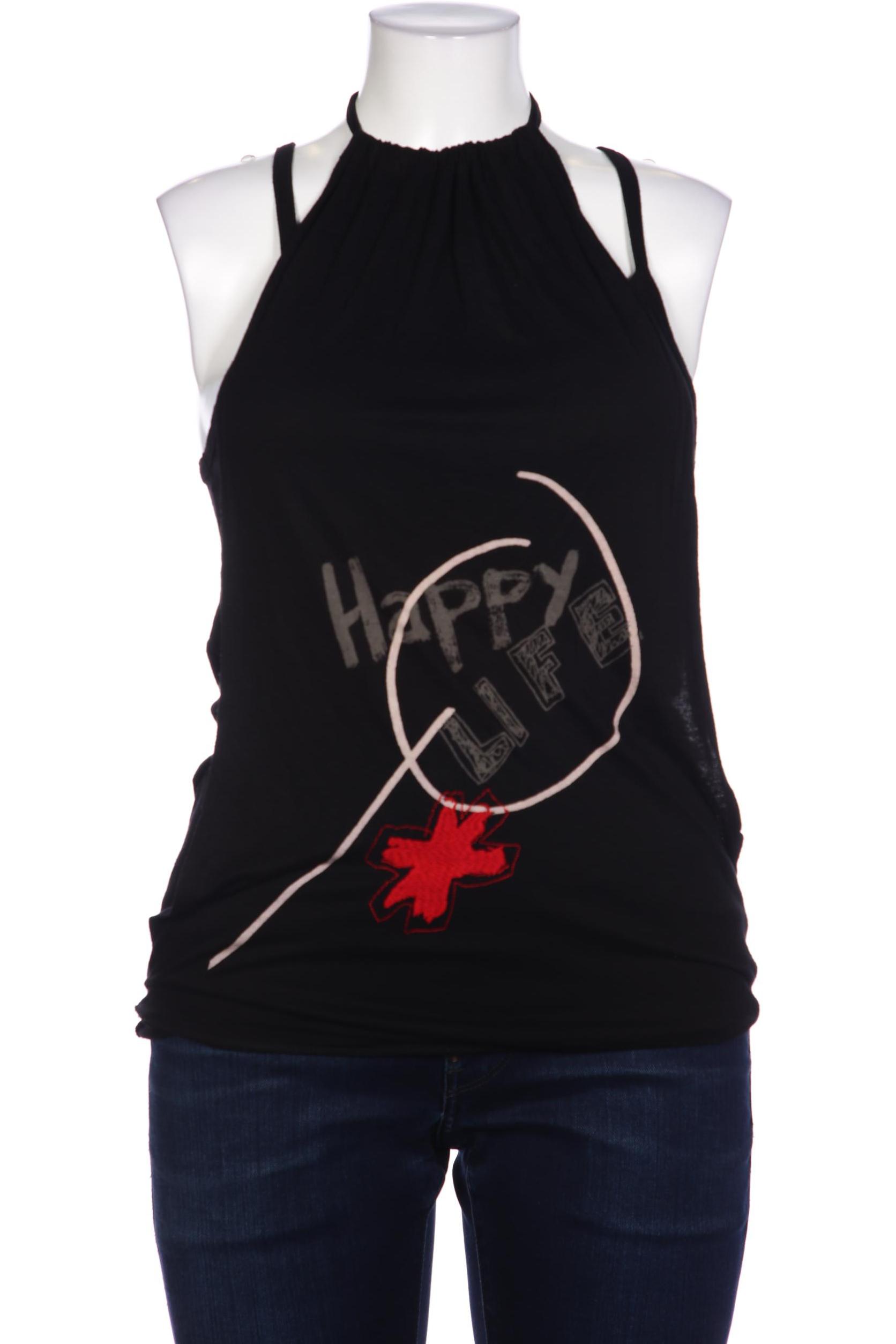 

Desigual Damen Top, schwarz, Gr. 42