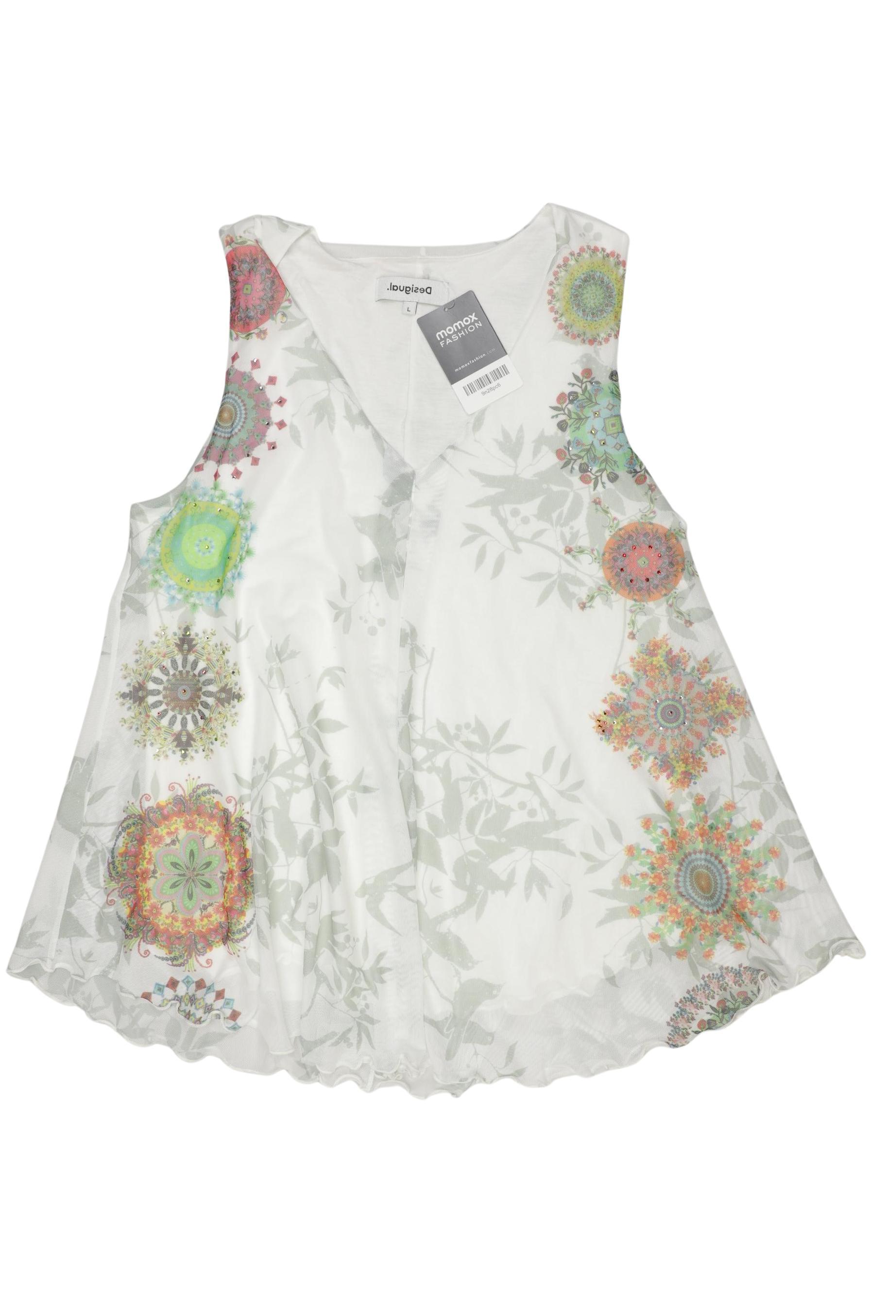 

Desigual Damen Top, weiß, Gr. 42