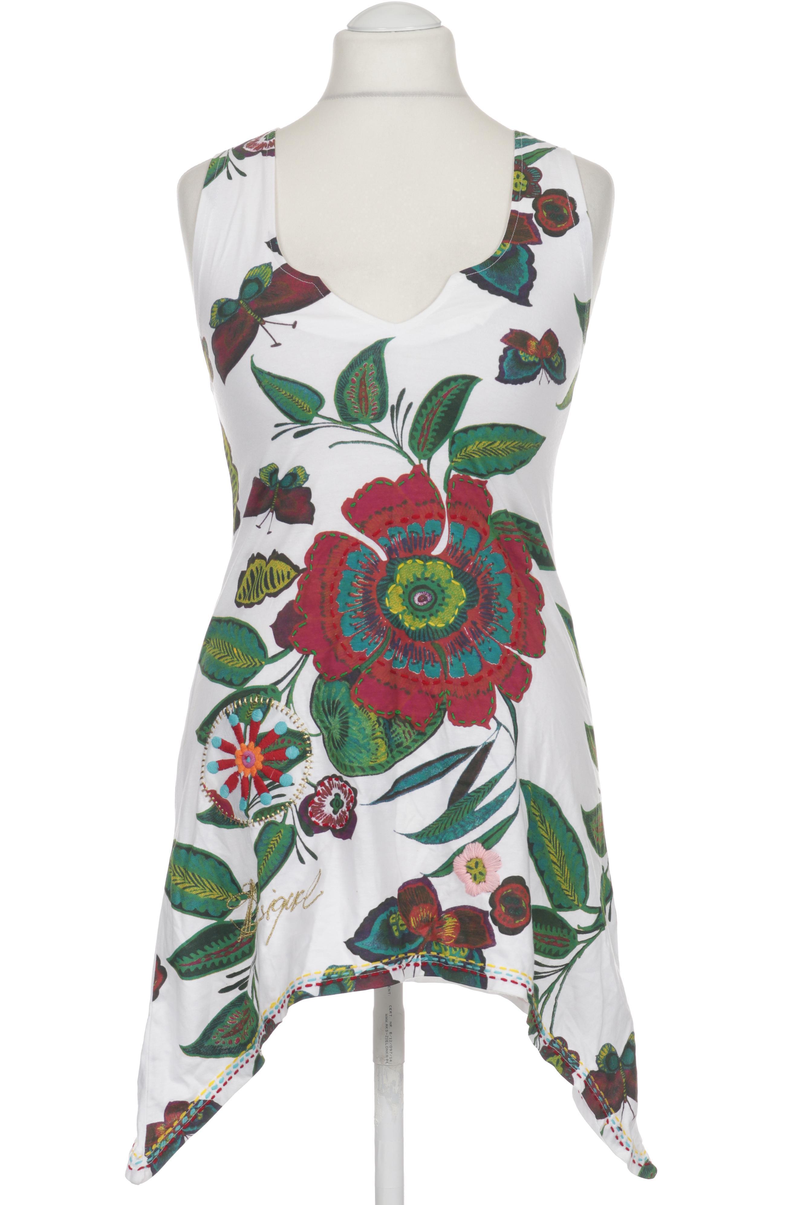 

Desigual Damen Top, weiß, Gr.