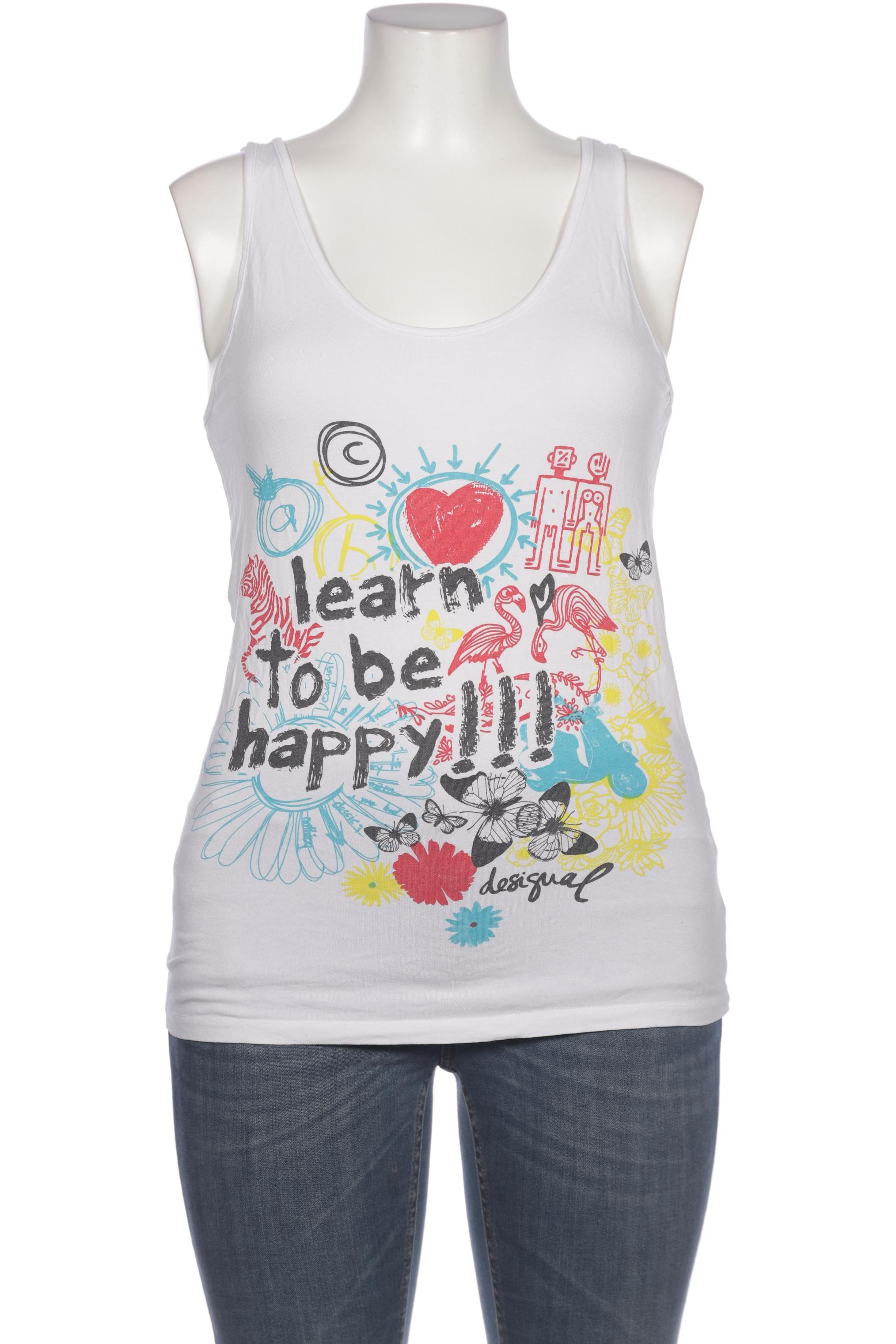 

Desigual Damen Top, weiß, Gr. 42