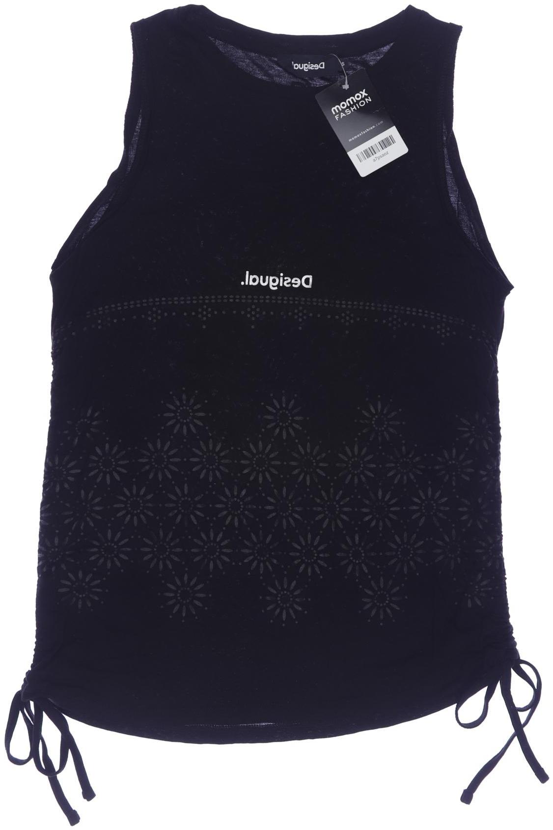 

Desigual Damen Top, schwarz, Gr. 36