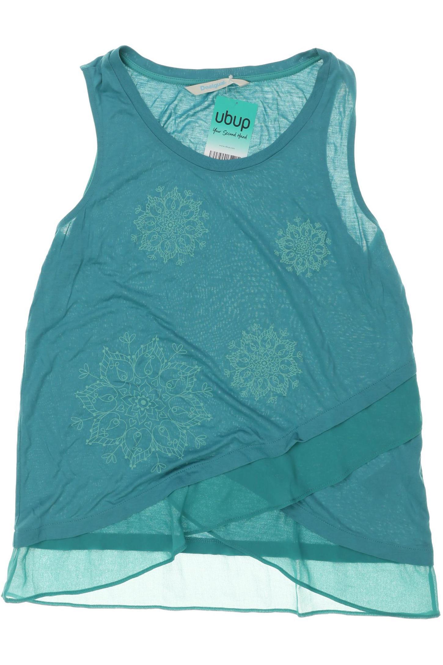 

Desigual Damen Top, türkis, Gr.