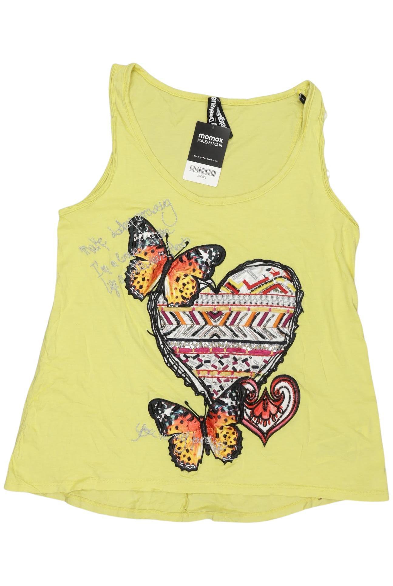 

Desigual Damen Top, gelb, Gr. 38