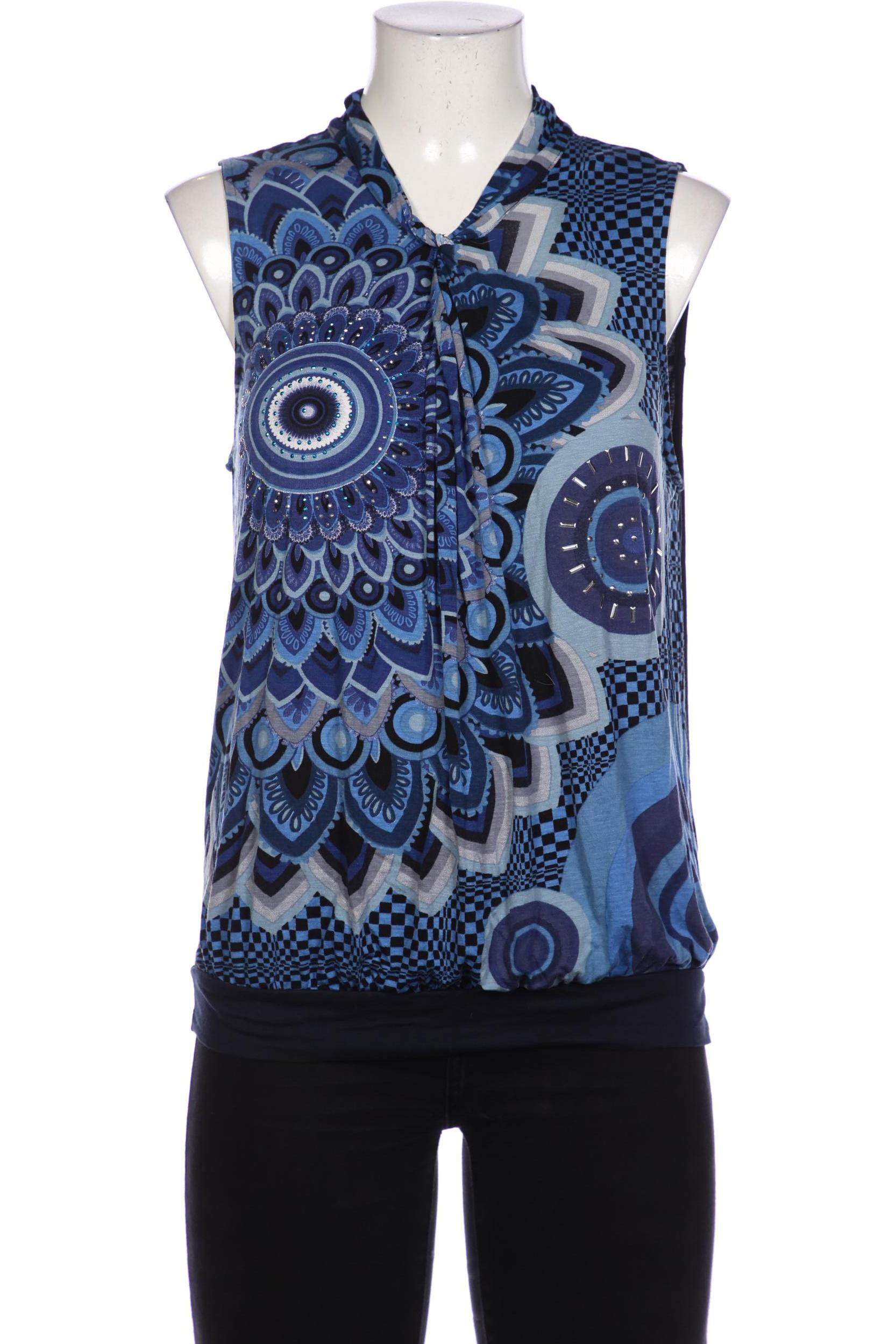 

Desigual Damen Top, marineblau, Gr. 42