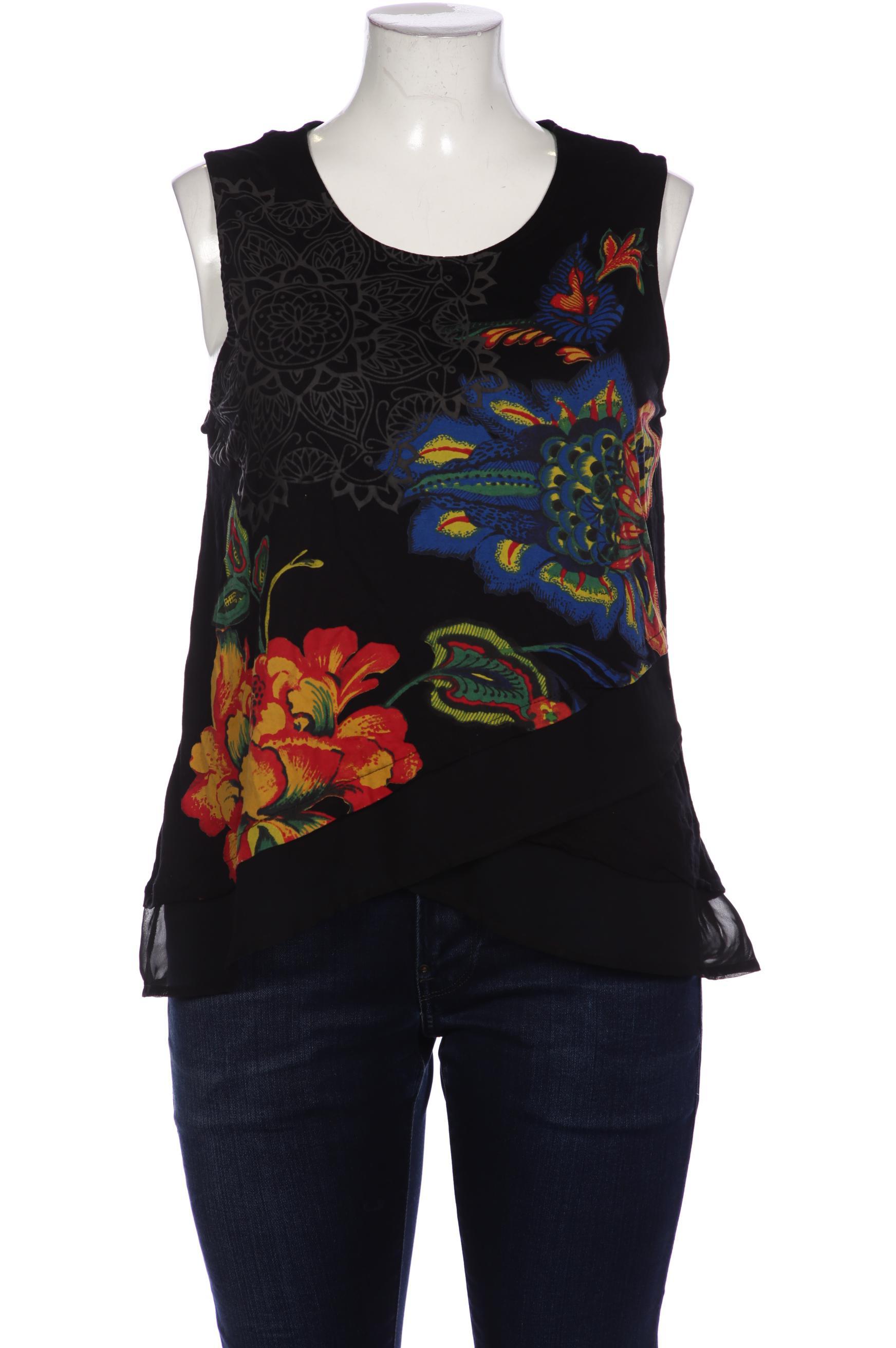 

Desigual Damen Top, schwarz, Gr. 44