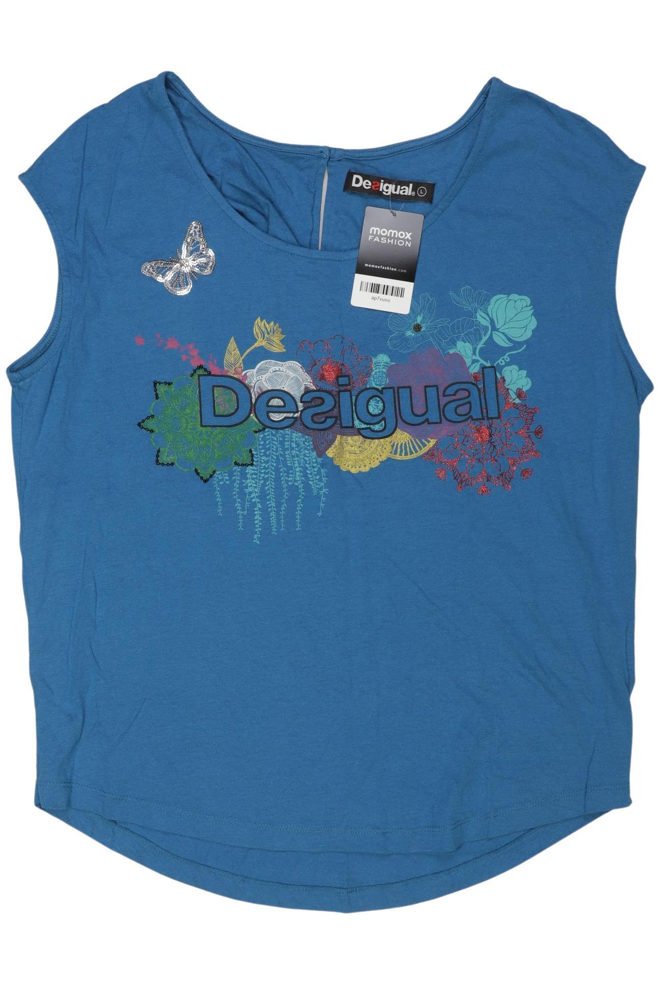 

Desigual Damen Top, blau, Gr. 42