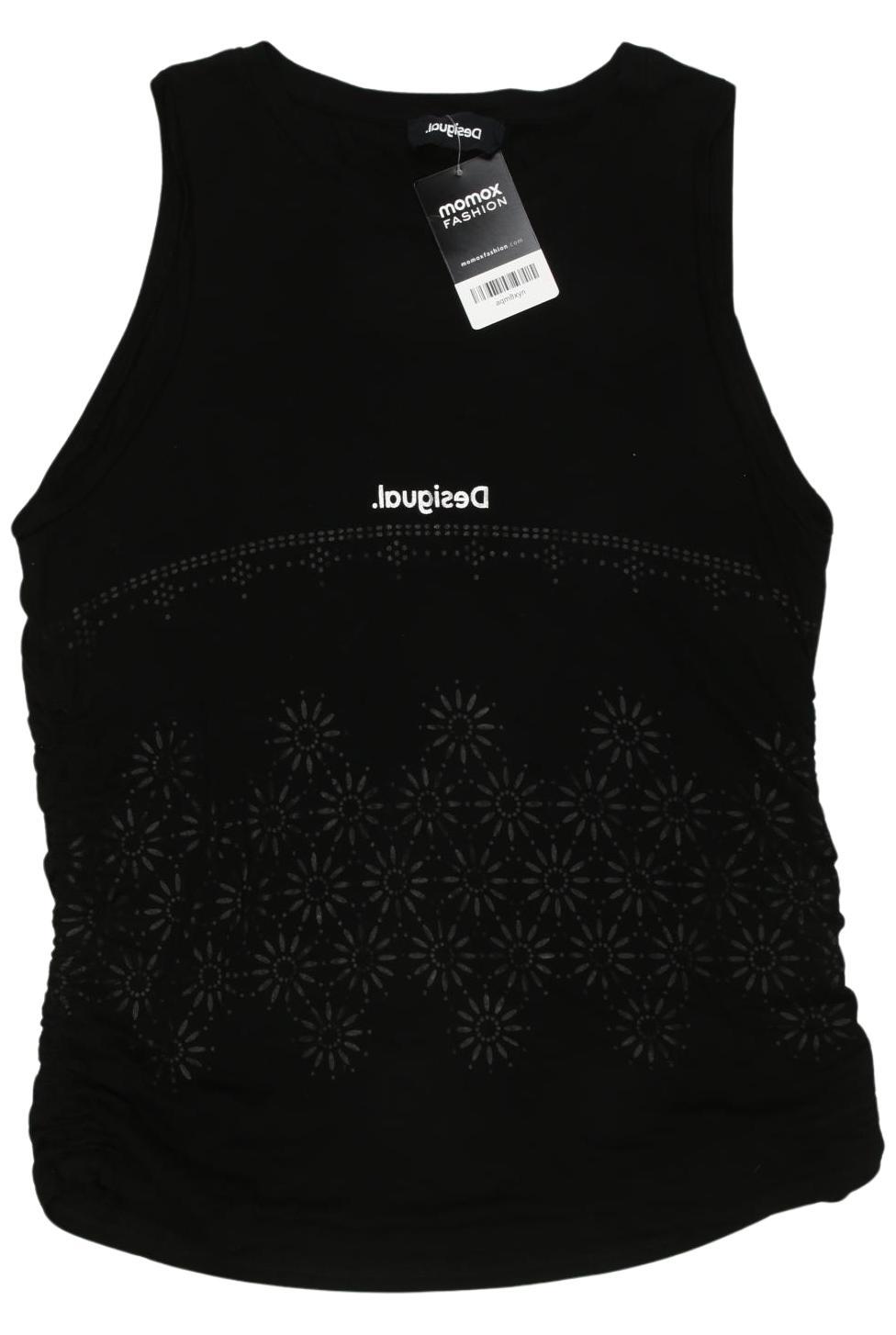 

Desigual Damen Top, schwarz, Gr. 38